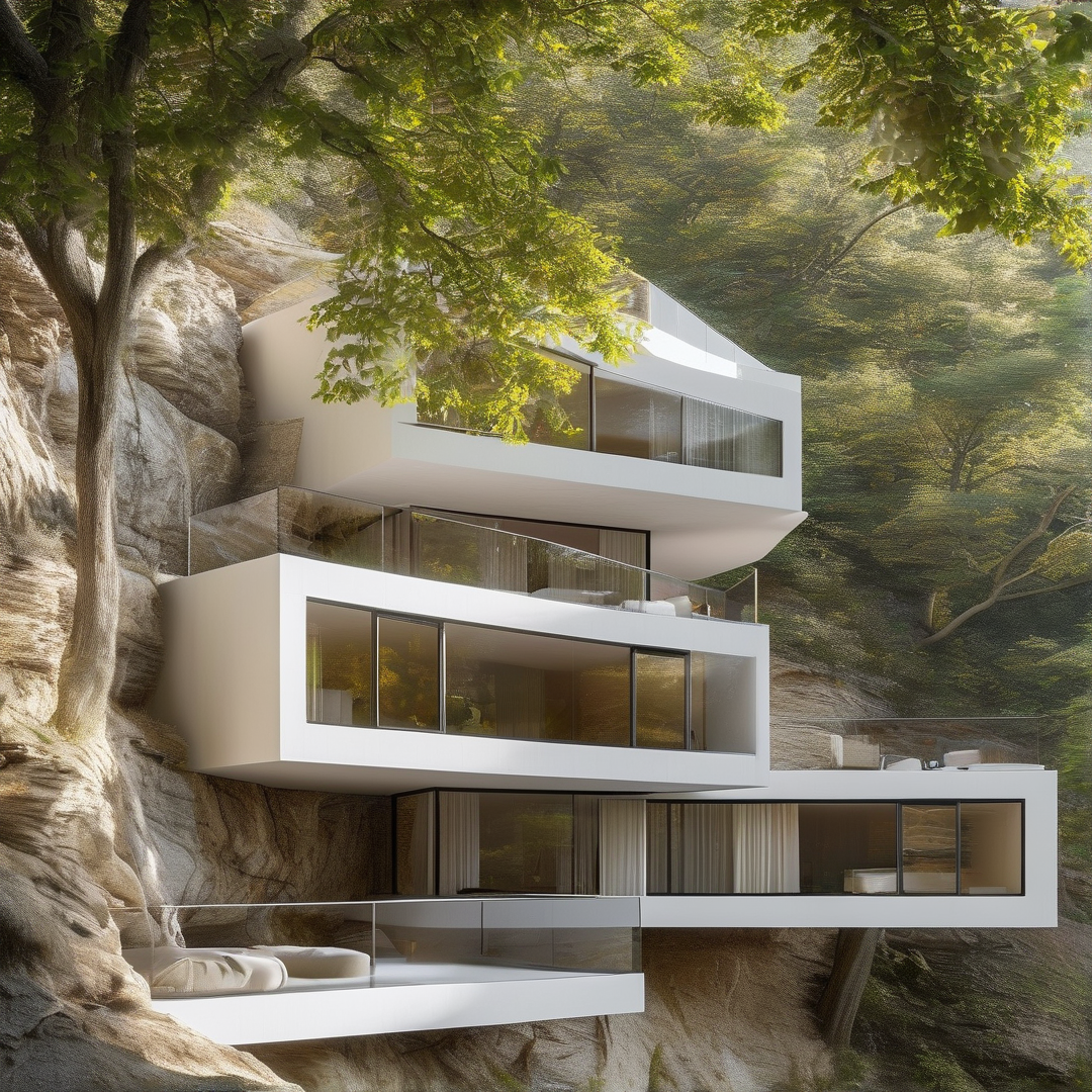 Modern Cliffside Villa
