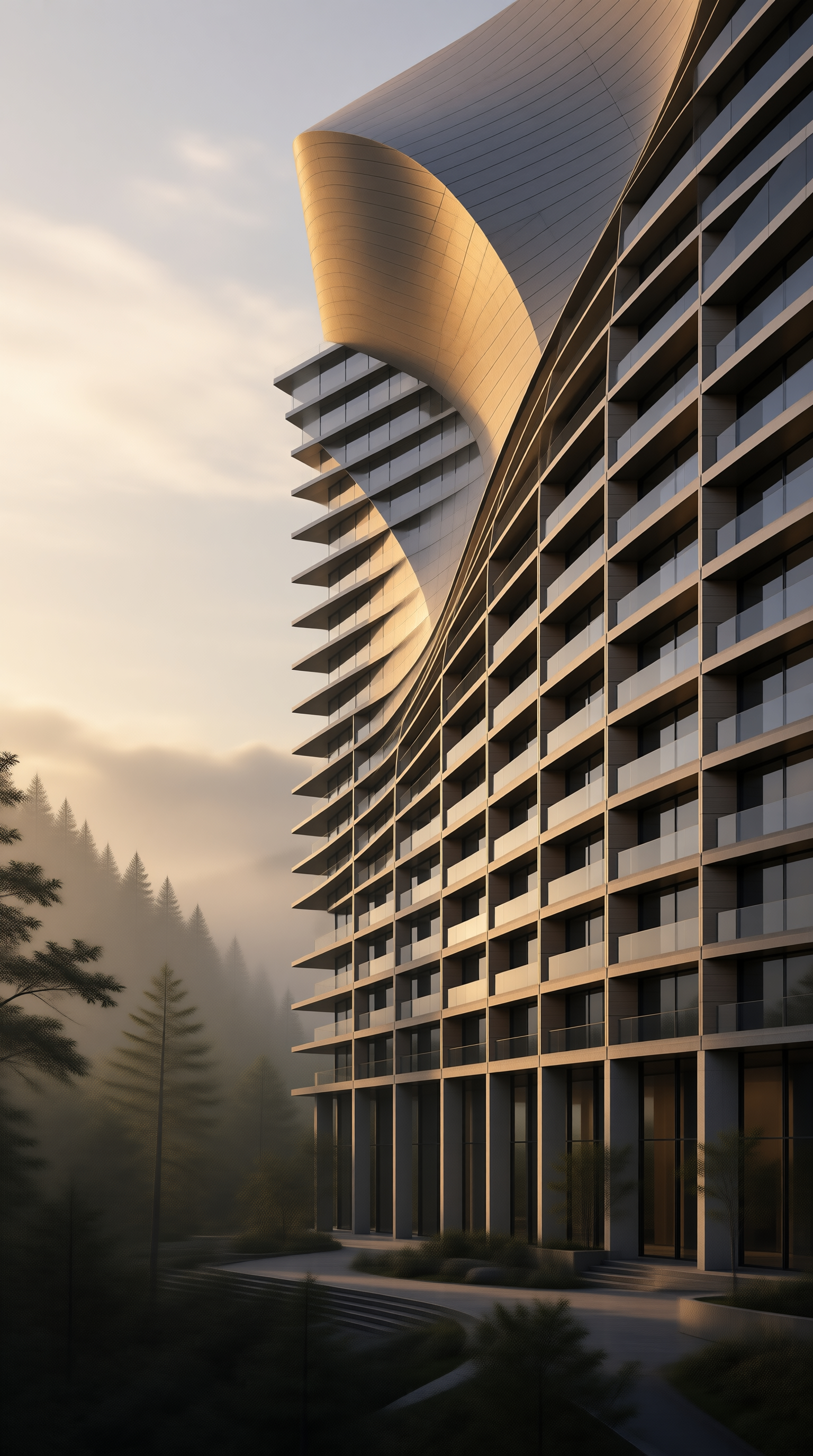Golden Twist Tower