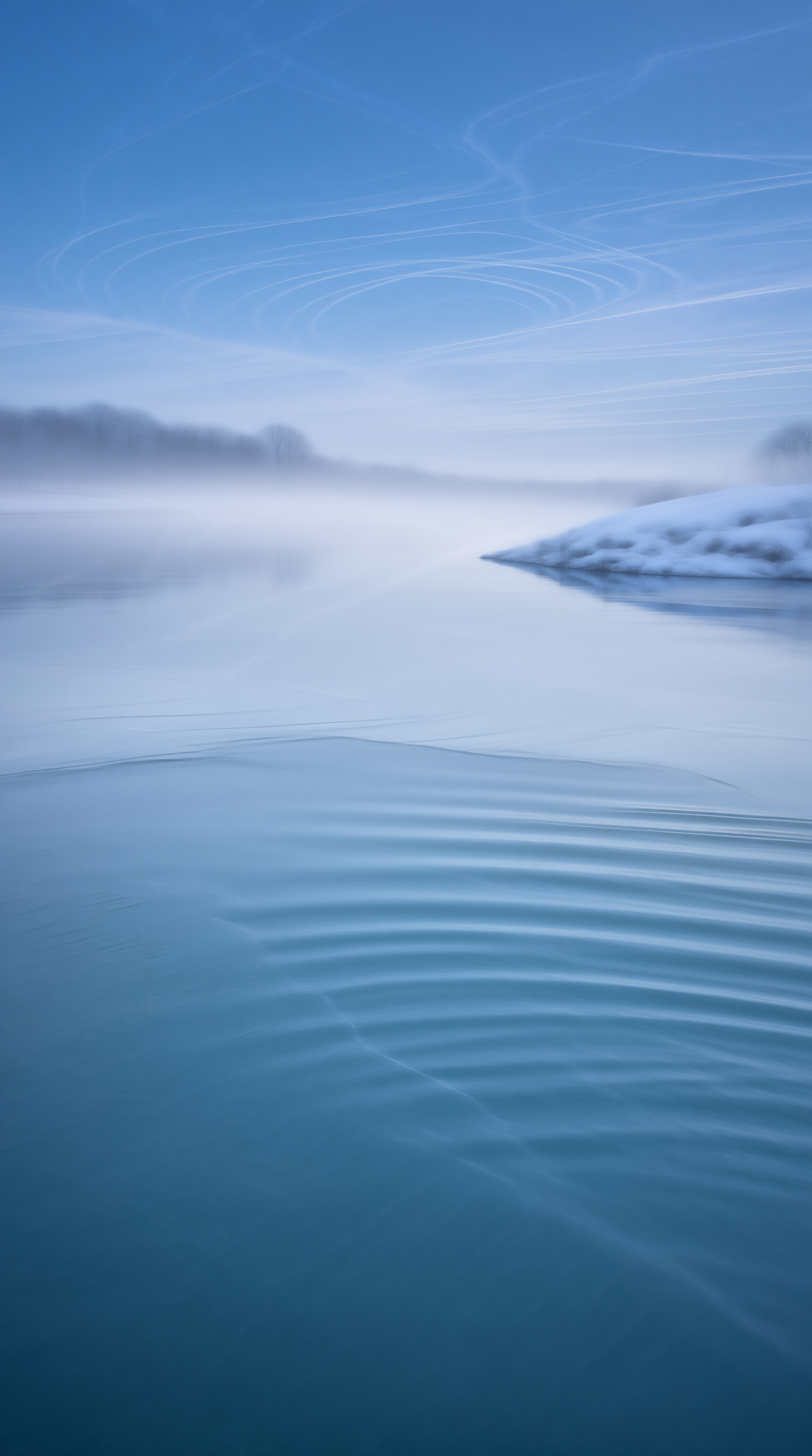 Calm Winter Lake