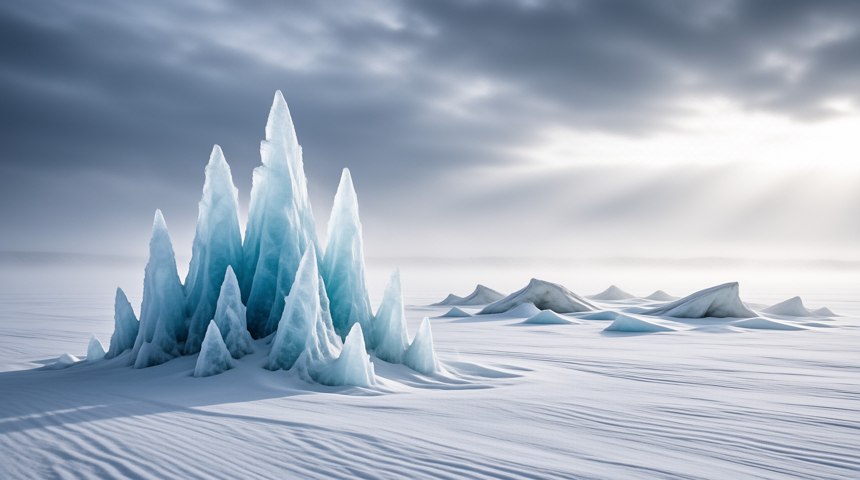 Majestic Ice Spikes