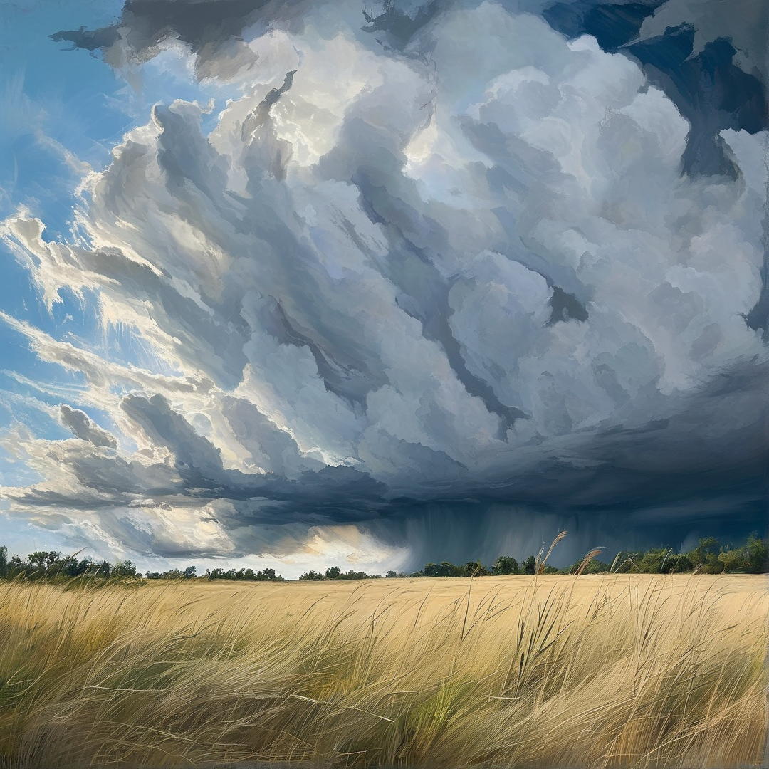Storm Over Golden Fields