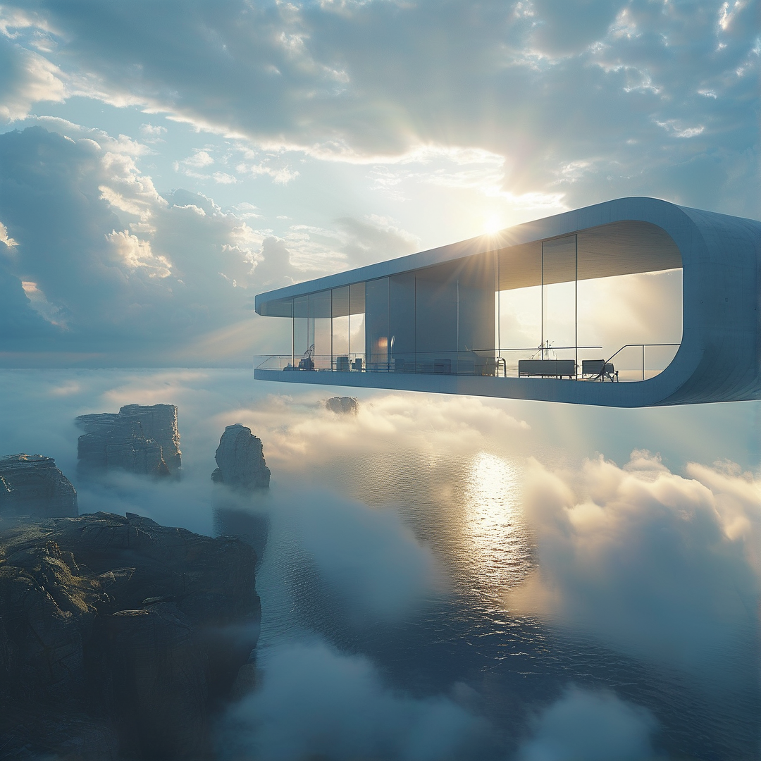 Floating Modern Architecture