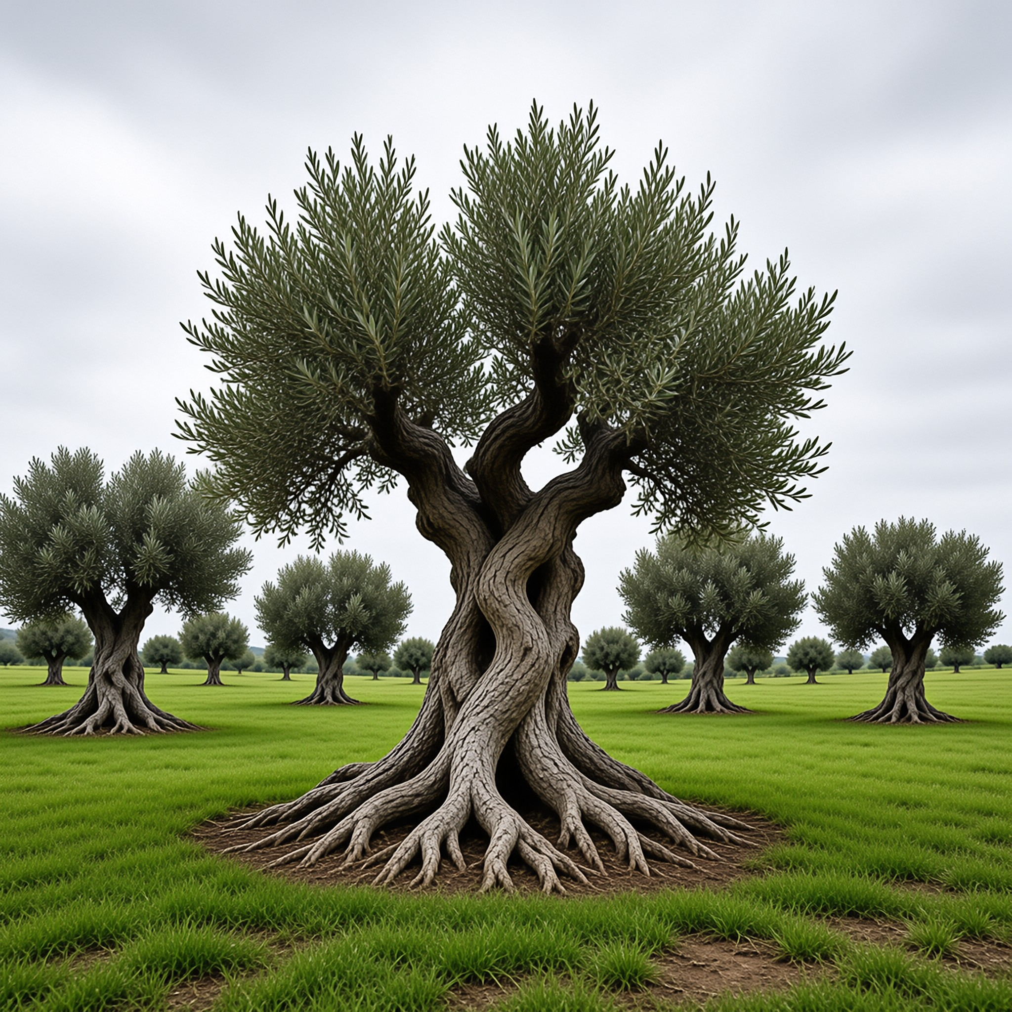 Ancient Olive Tree Grove