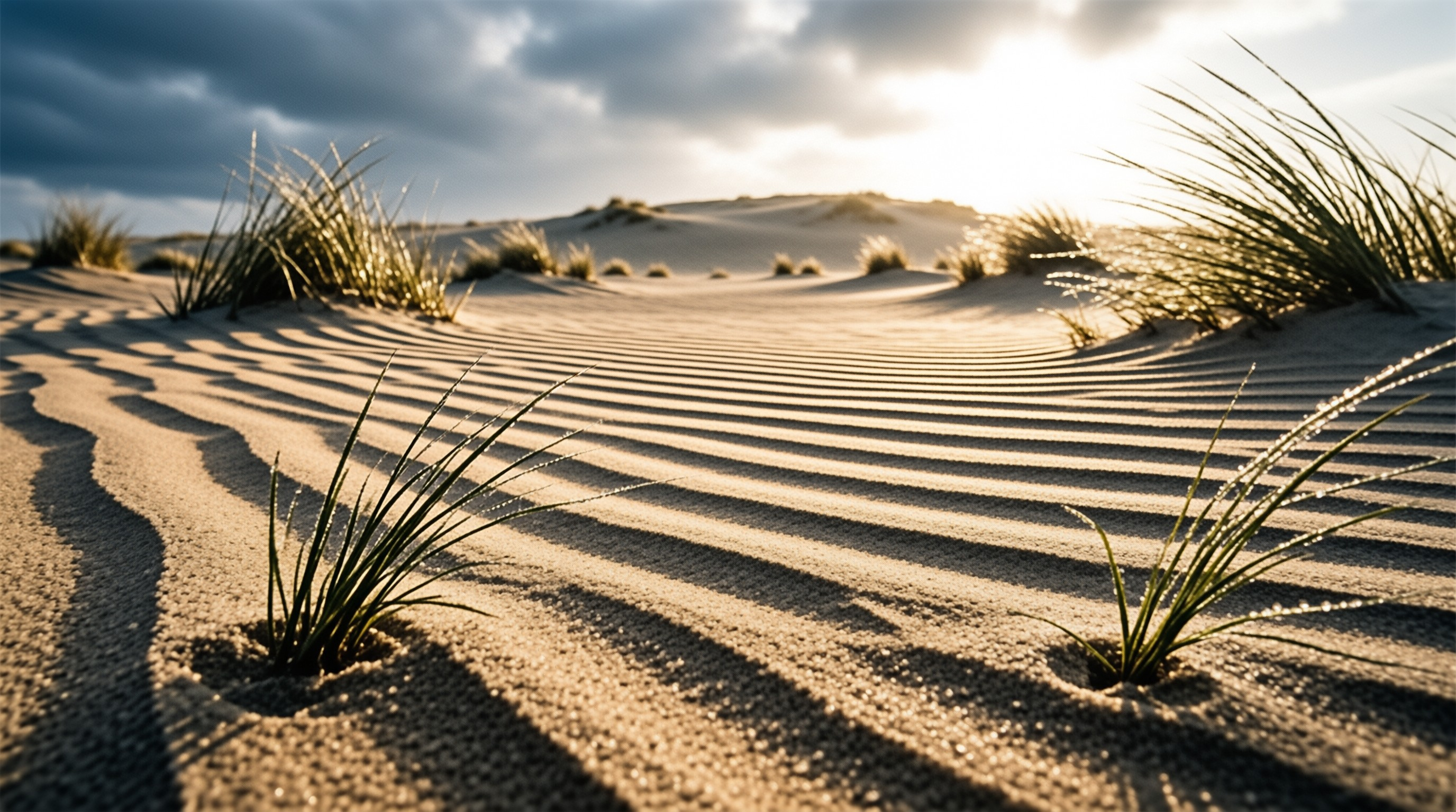 Golden Hour Sand Dunes