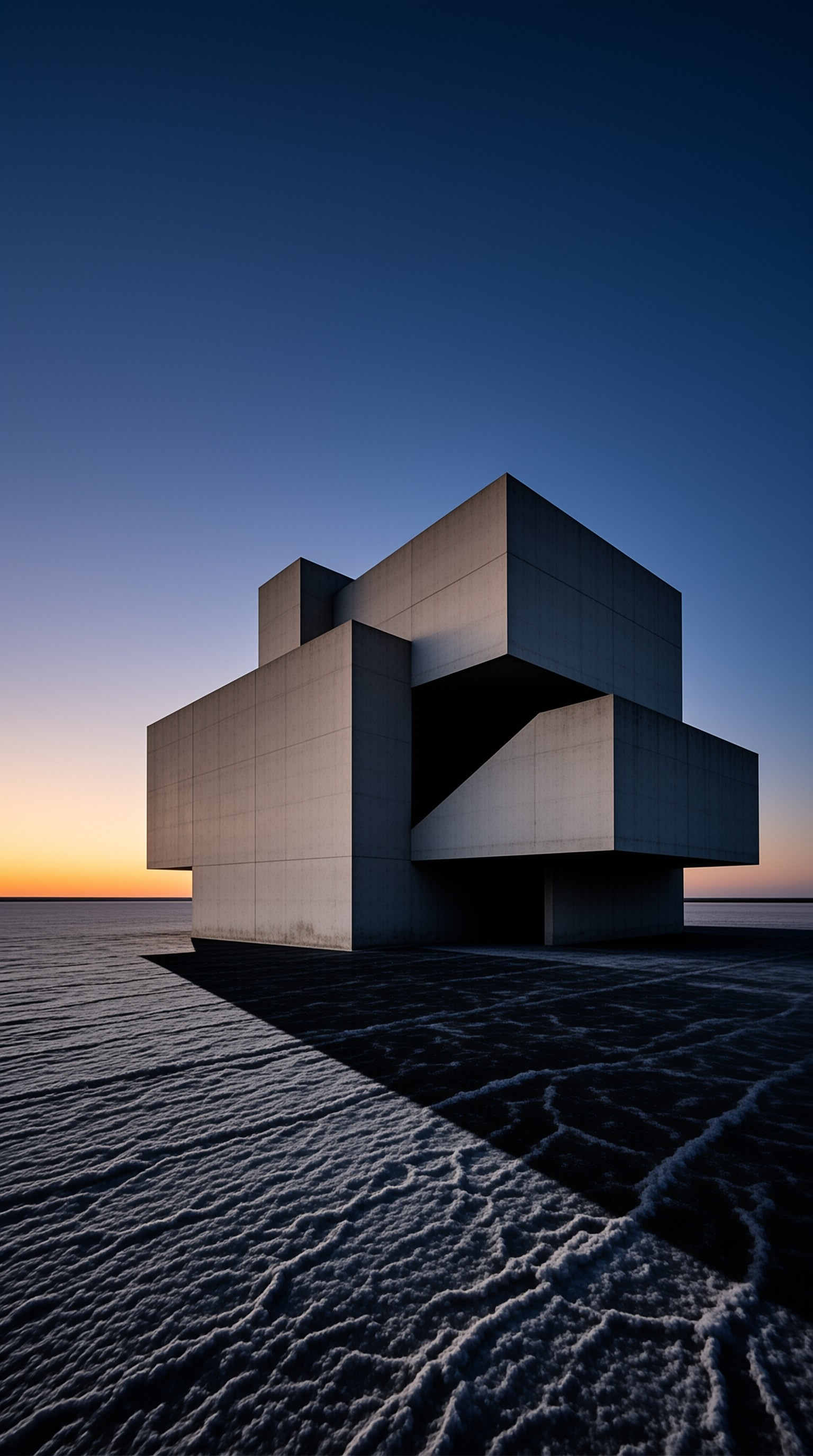 Minimalist Architecture Dusk