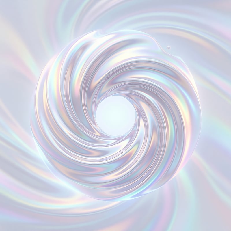 Iridescent Swirling Vortex