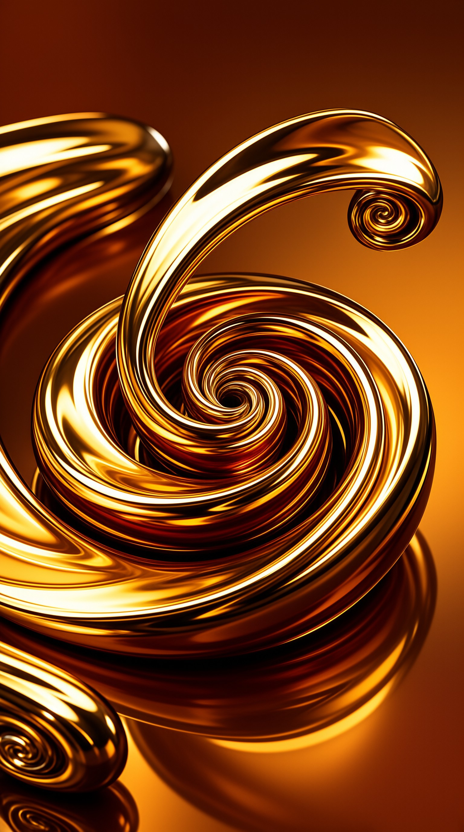 Golden Spiral Fluid