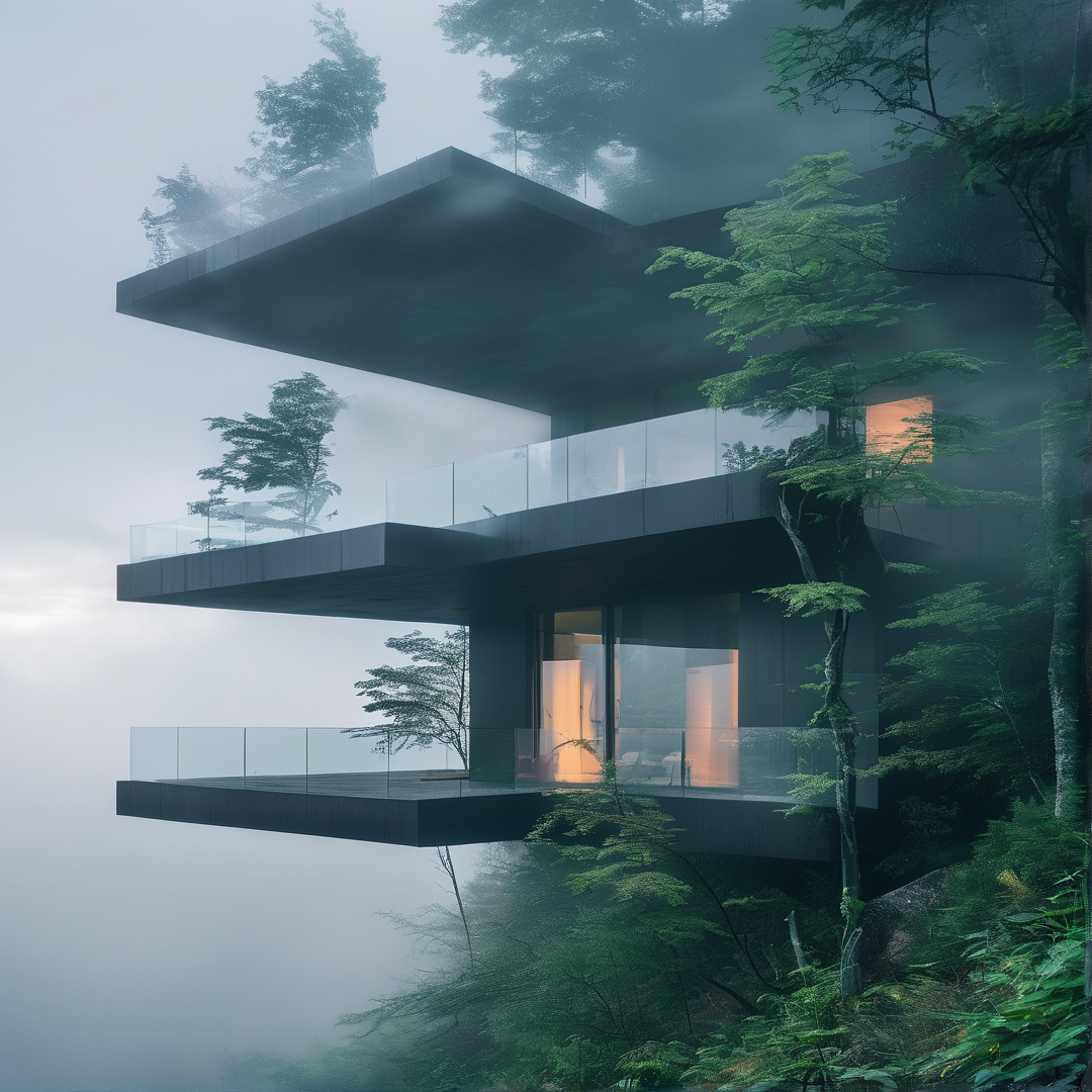 Modern Cliffside House
