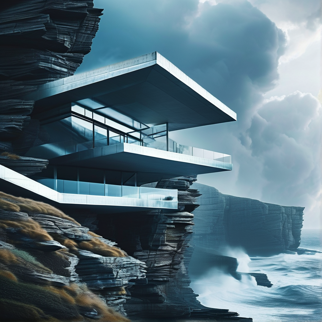 Cliffside Modern Coastal House