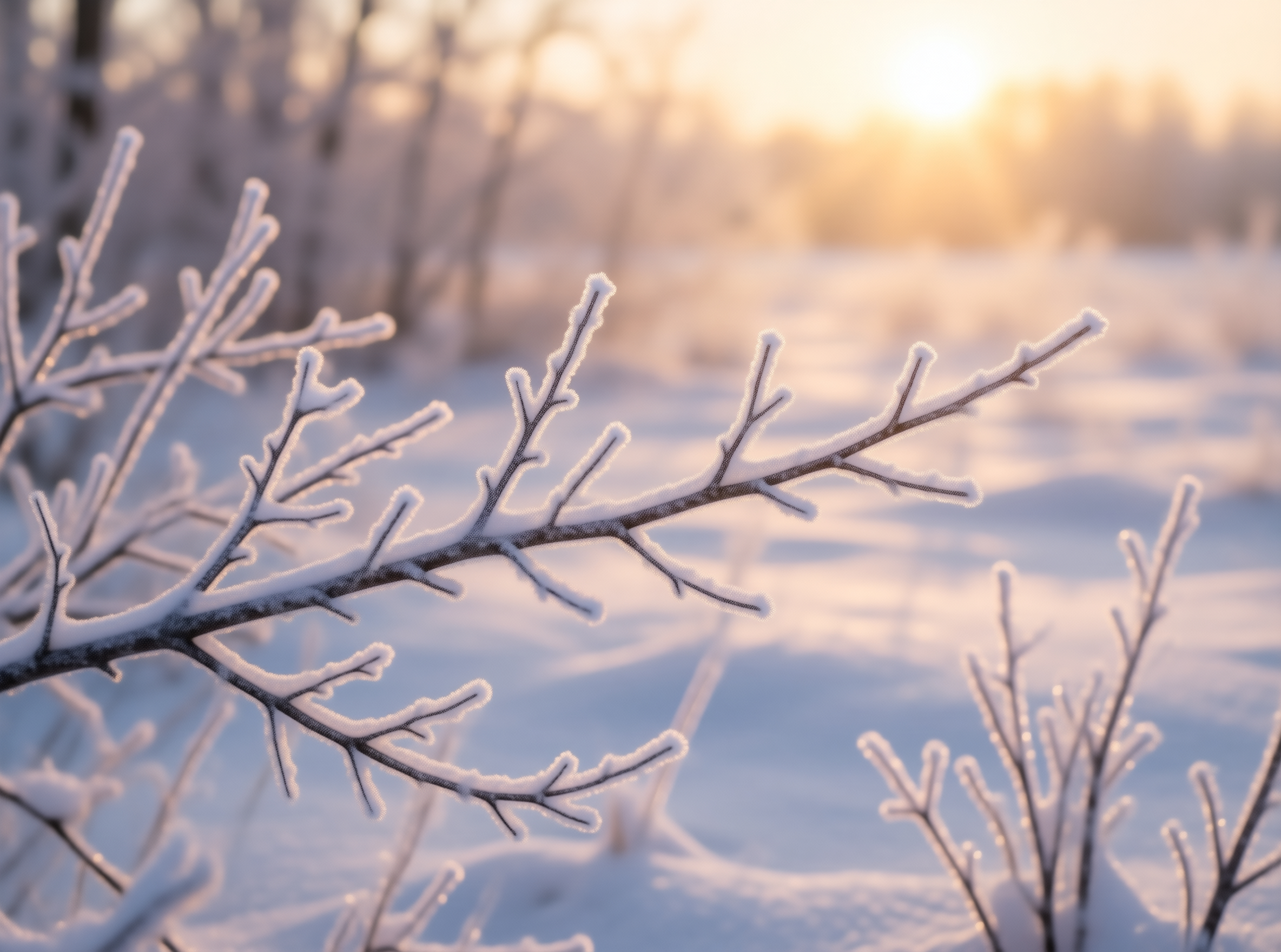 Snow Covered Branches