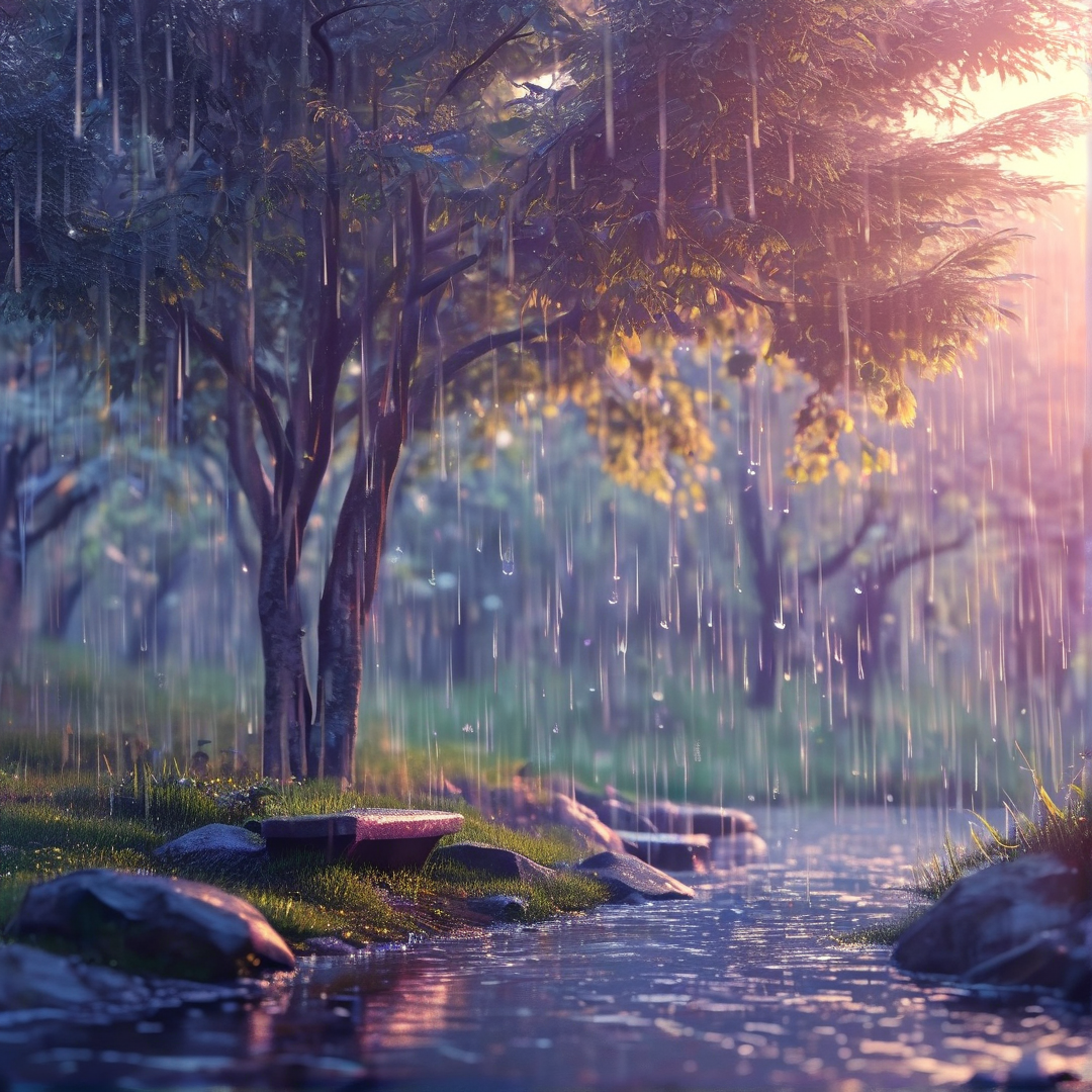Golden Rainy Forest Trail