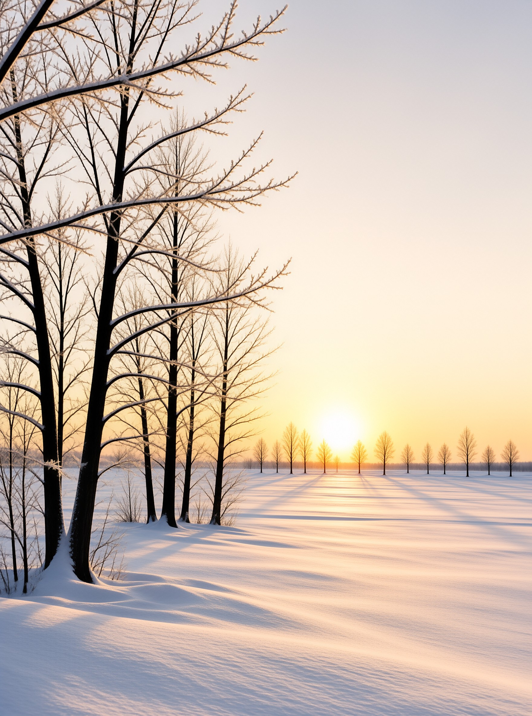 Winter Grove Landscape