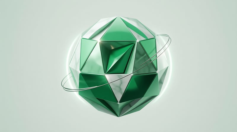 Green Crystal Sphere