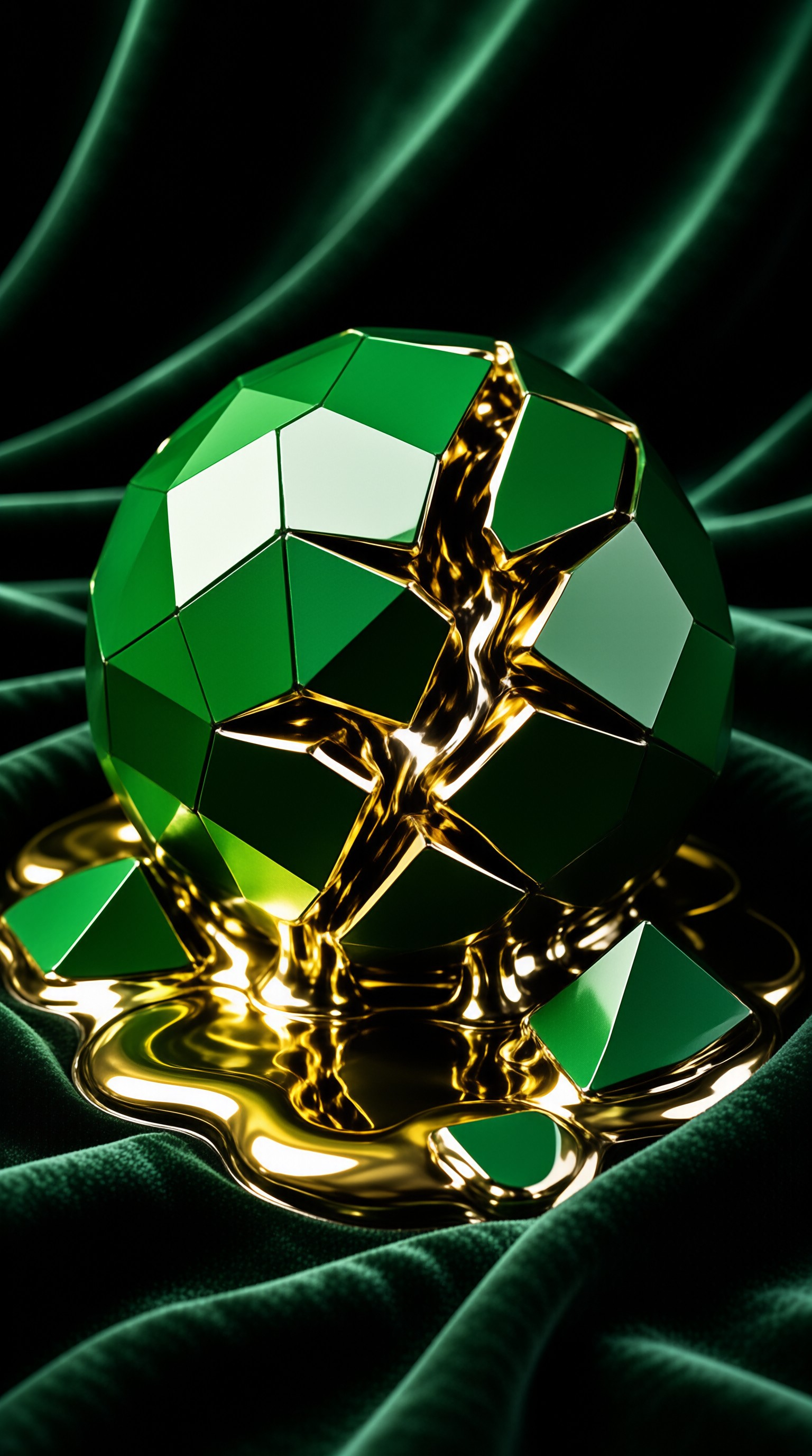 Emerald and Gold Fusion