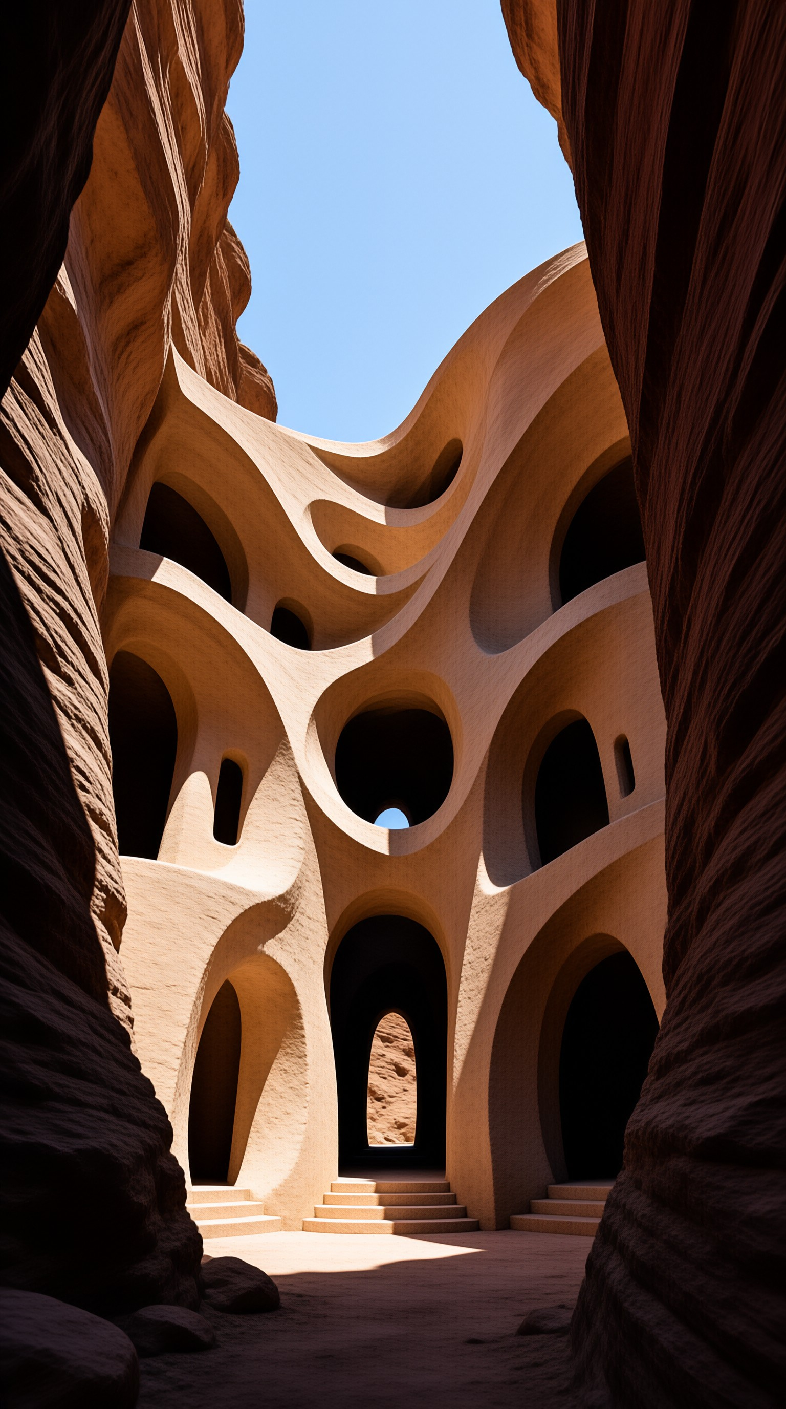 Organic Canyon Architecture