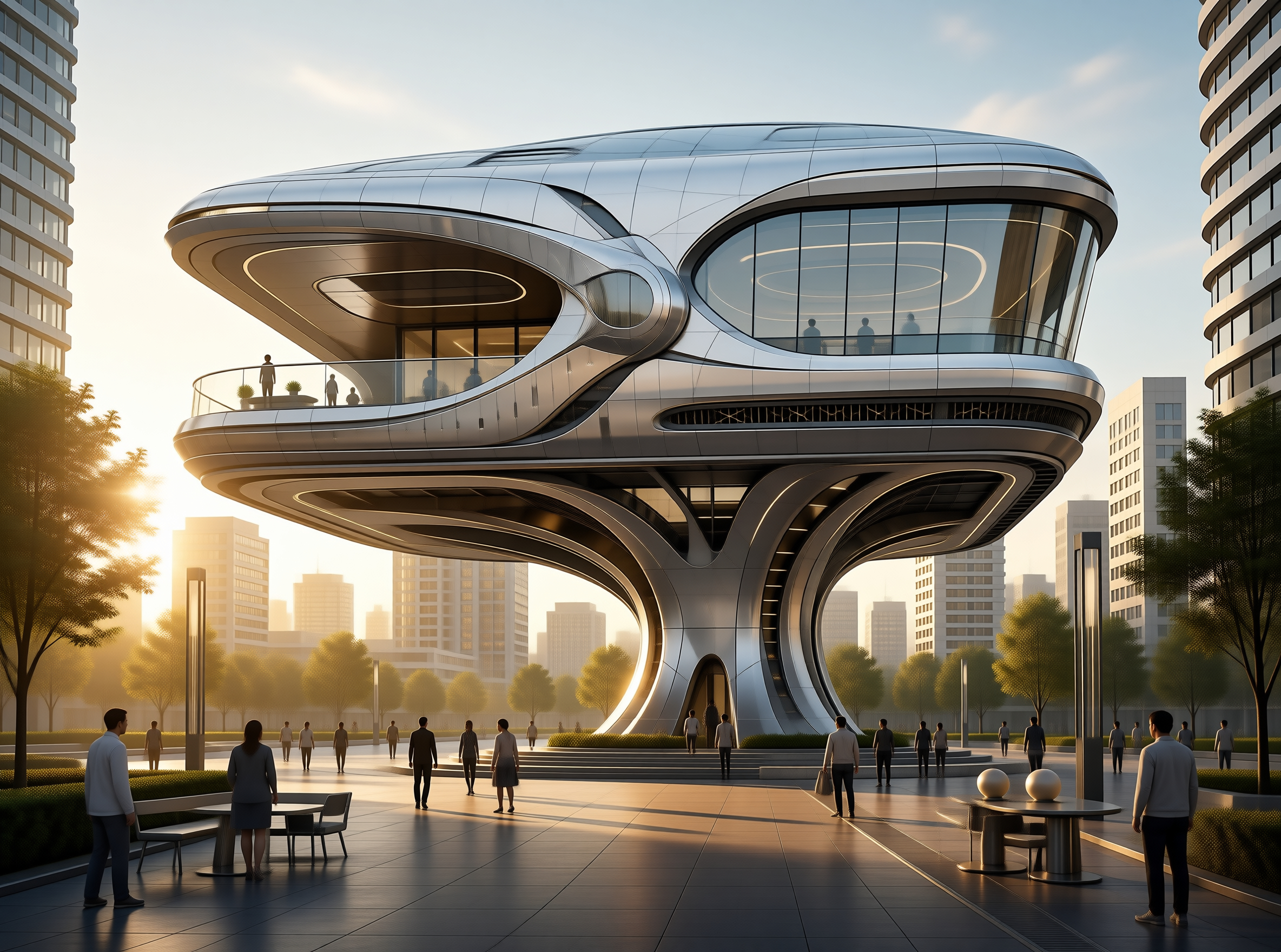 Futuristic Architectural Pod