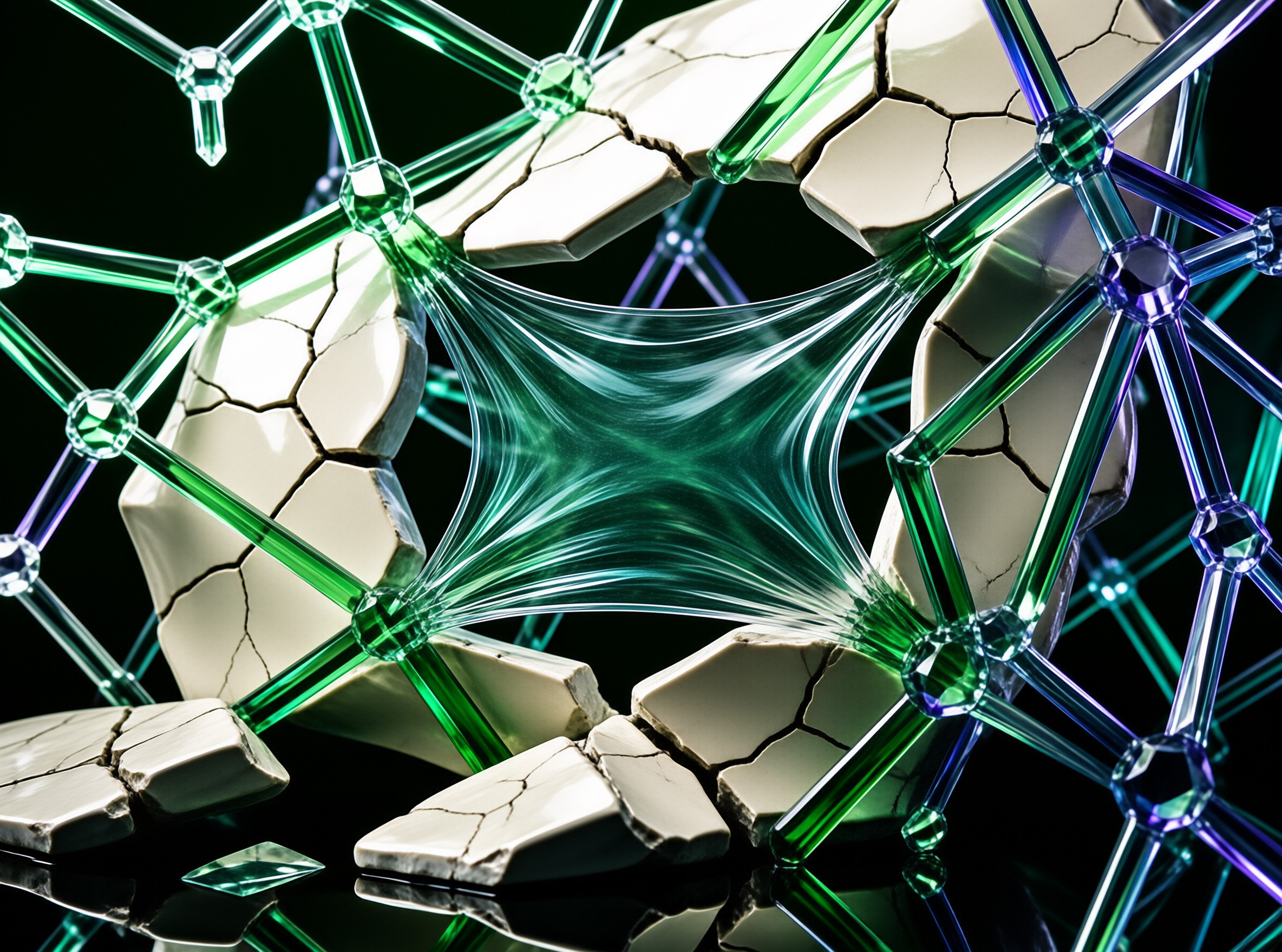 Abstract Sci-Fi Network
