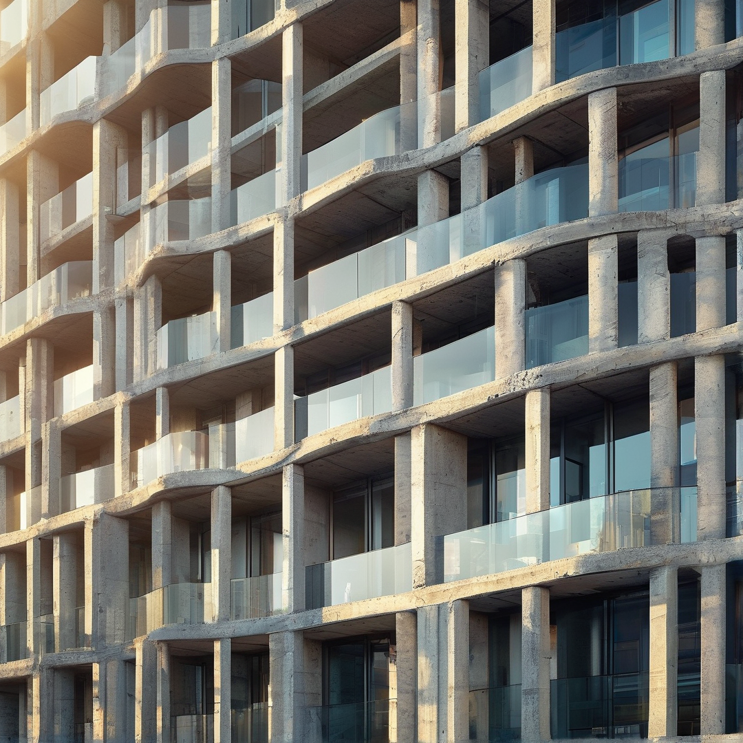 Modern Concrete Facade