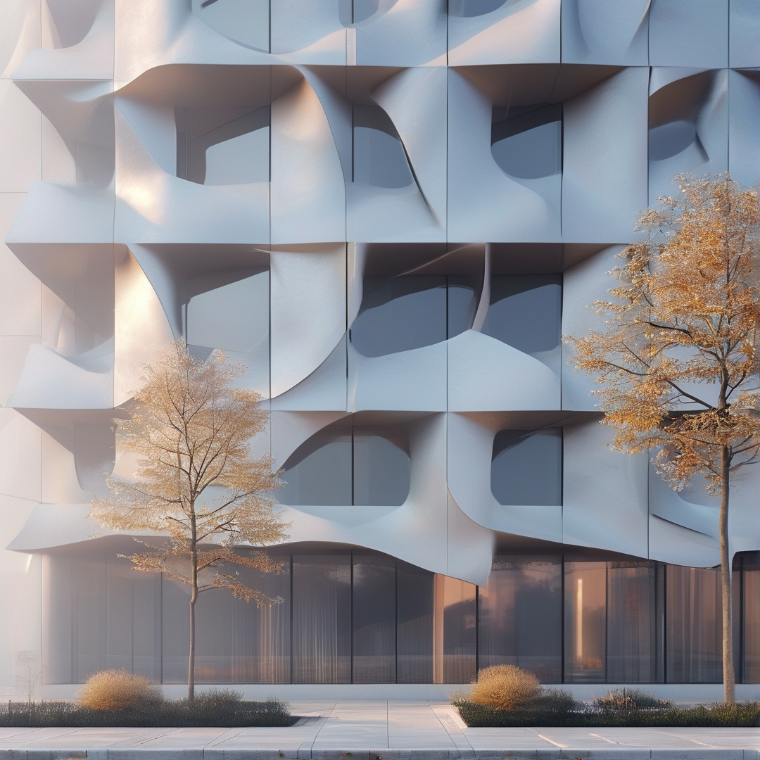 Modern Sculptural Building