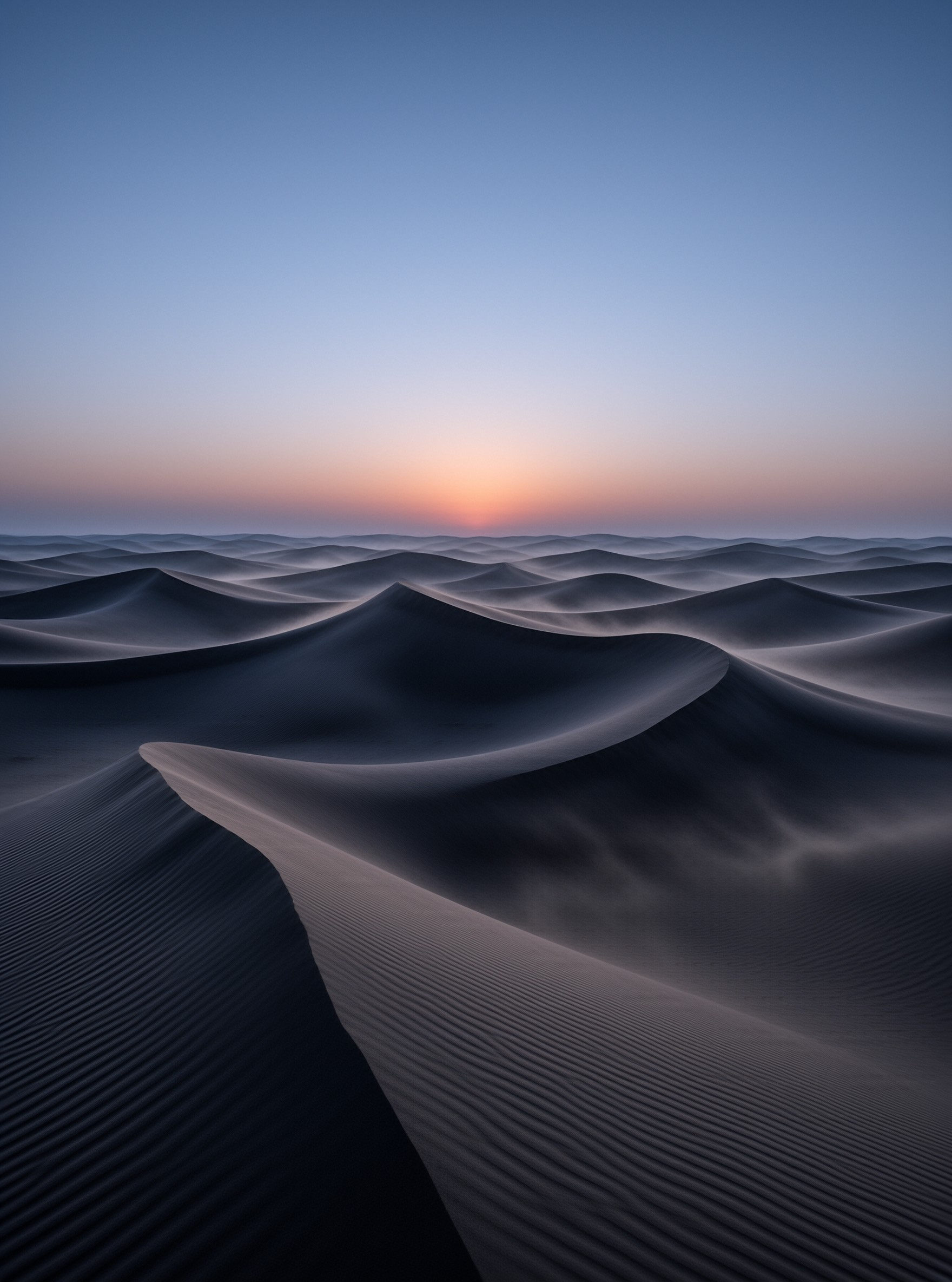 Desert Dunes at Twilight