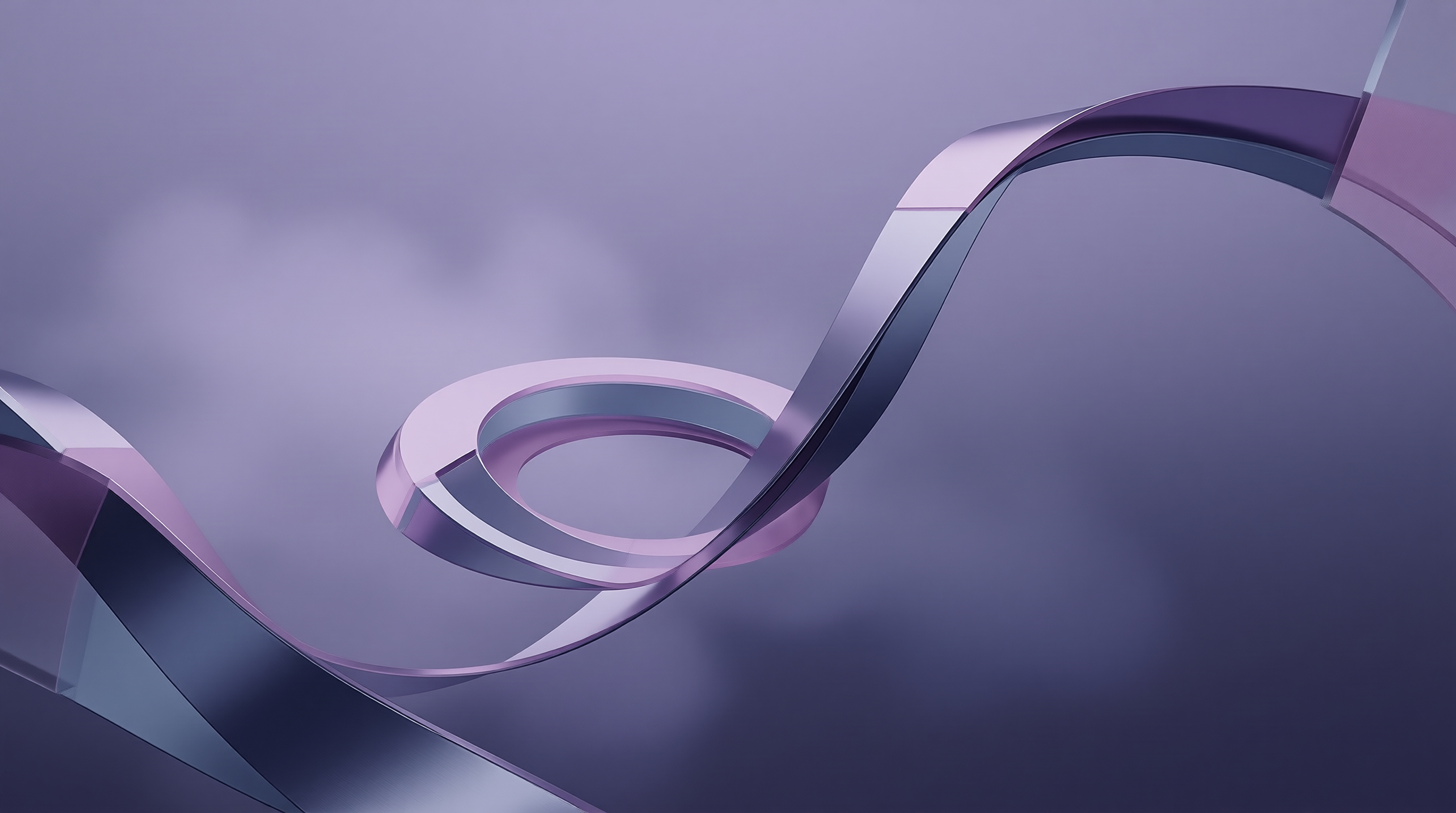 Abstract Purple Flow