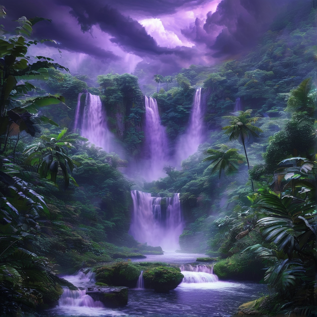 Magical Jungle Waterfalls