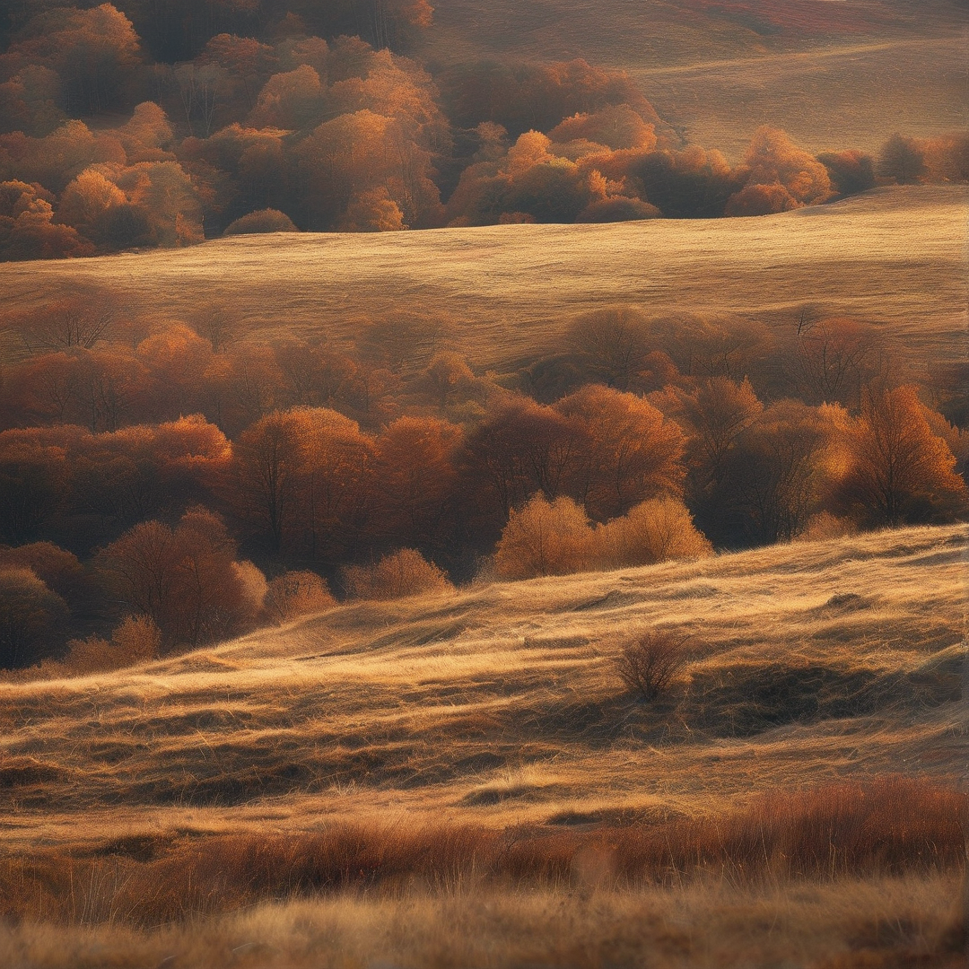 Autumn Hills at Golden Hour