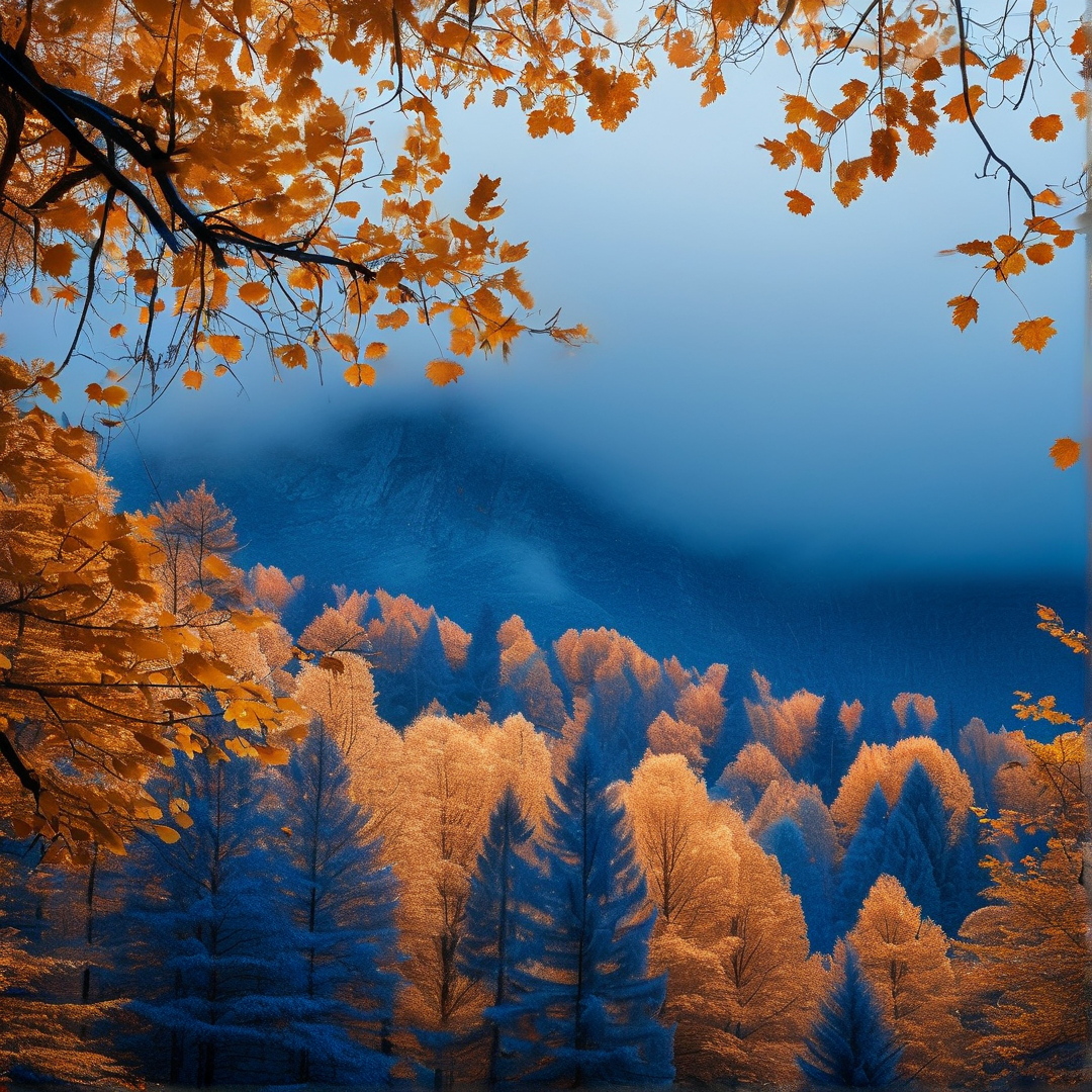 Autumn Forest Landscape