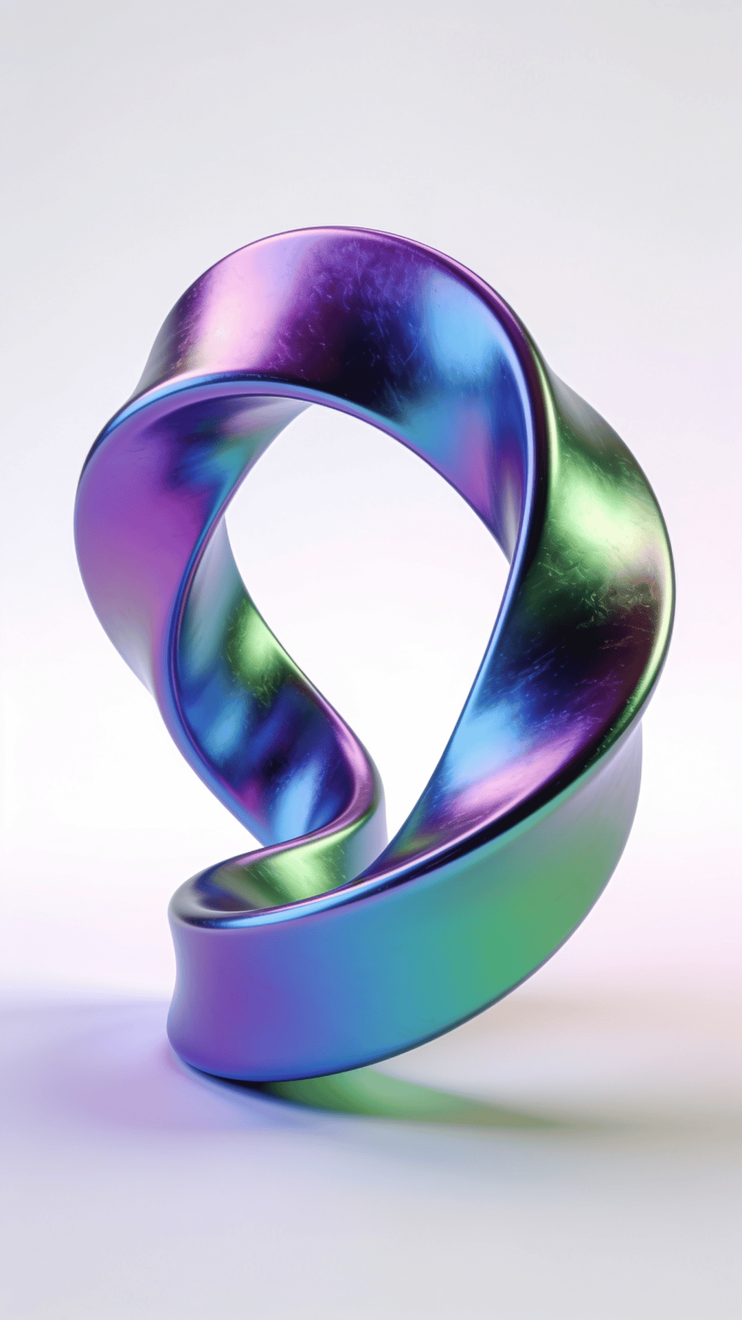 Iridescent, Futuristic Mobius Strip