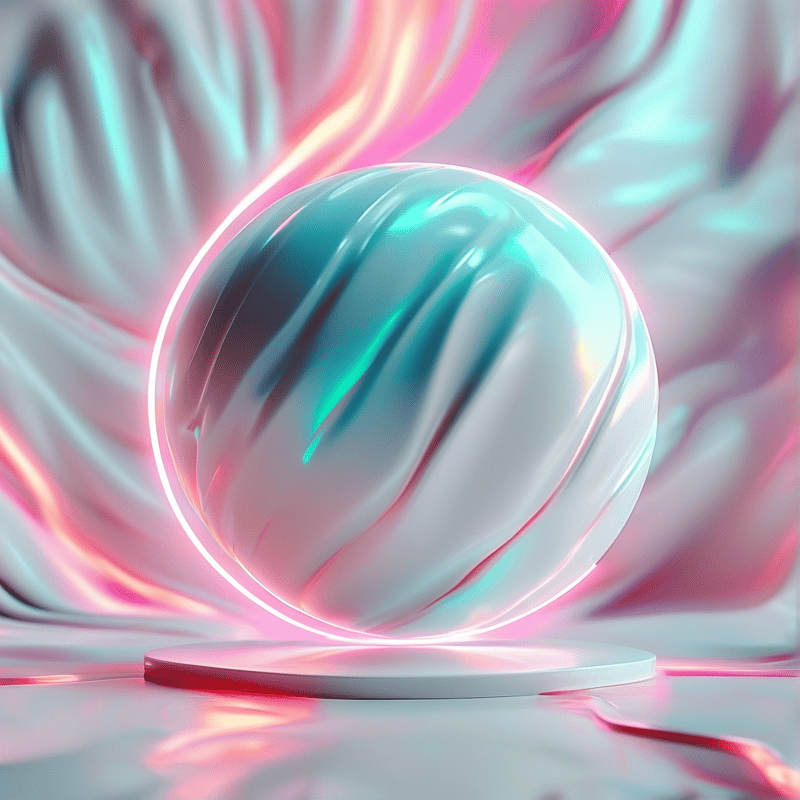 Iridescent Liquid Sphere