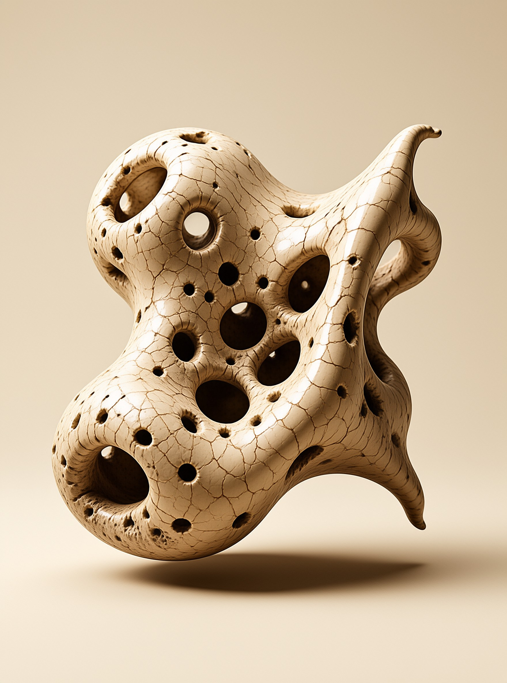 Abstract Porous Sculpture
