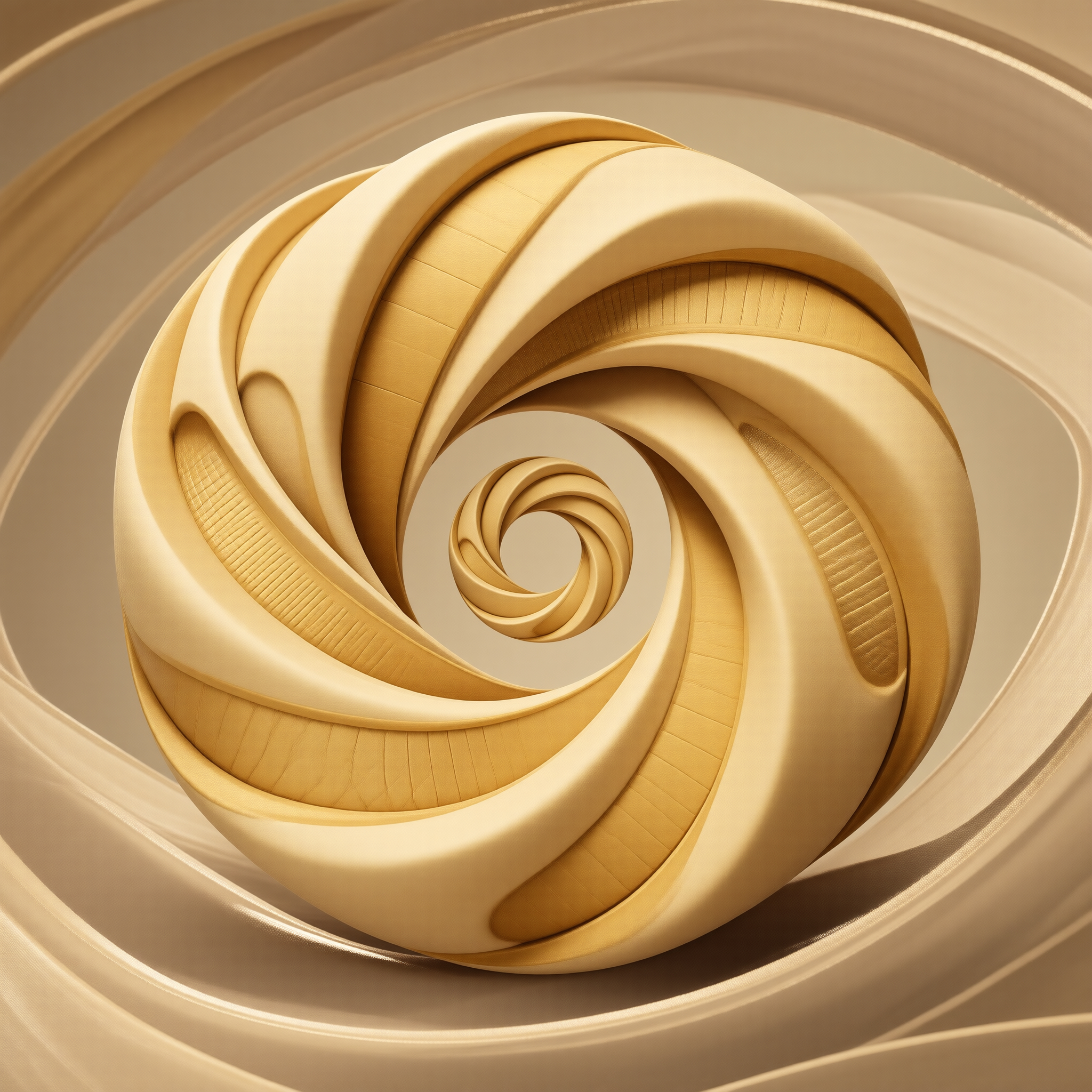 Abstract Golden Spiral