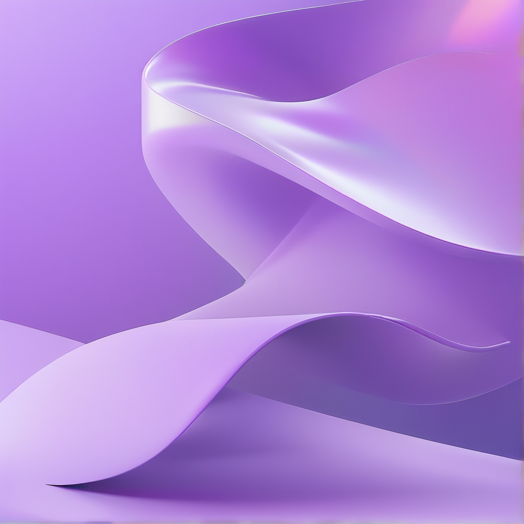 Abstract Purple Flow