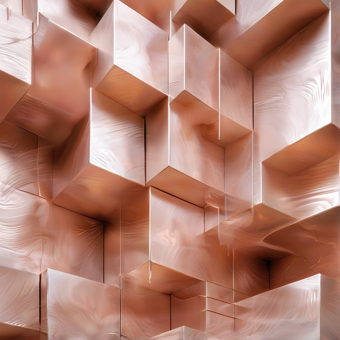 Abstract Copper Geometry