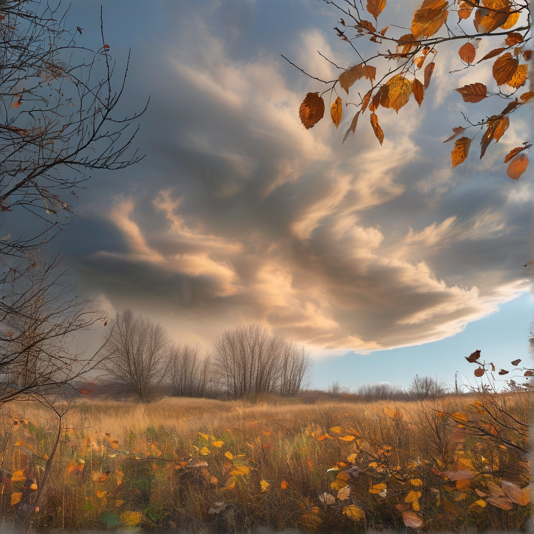 Golden Autumn Landscape