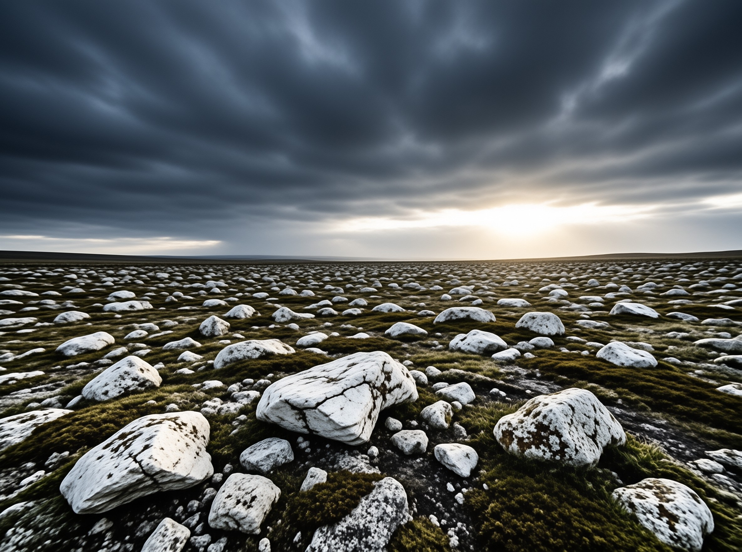 Field of White Stones