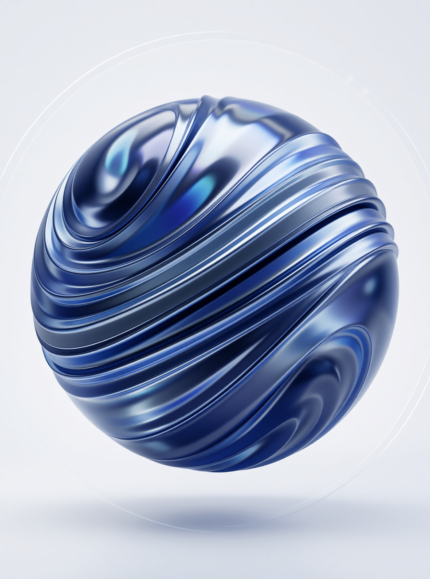 Cobalt Chrome Sphere — Liquid Study