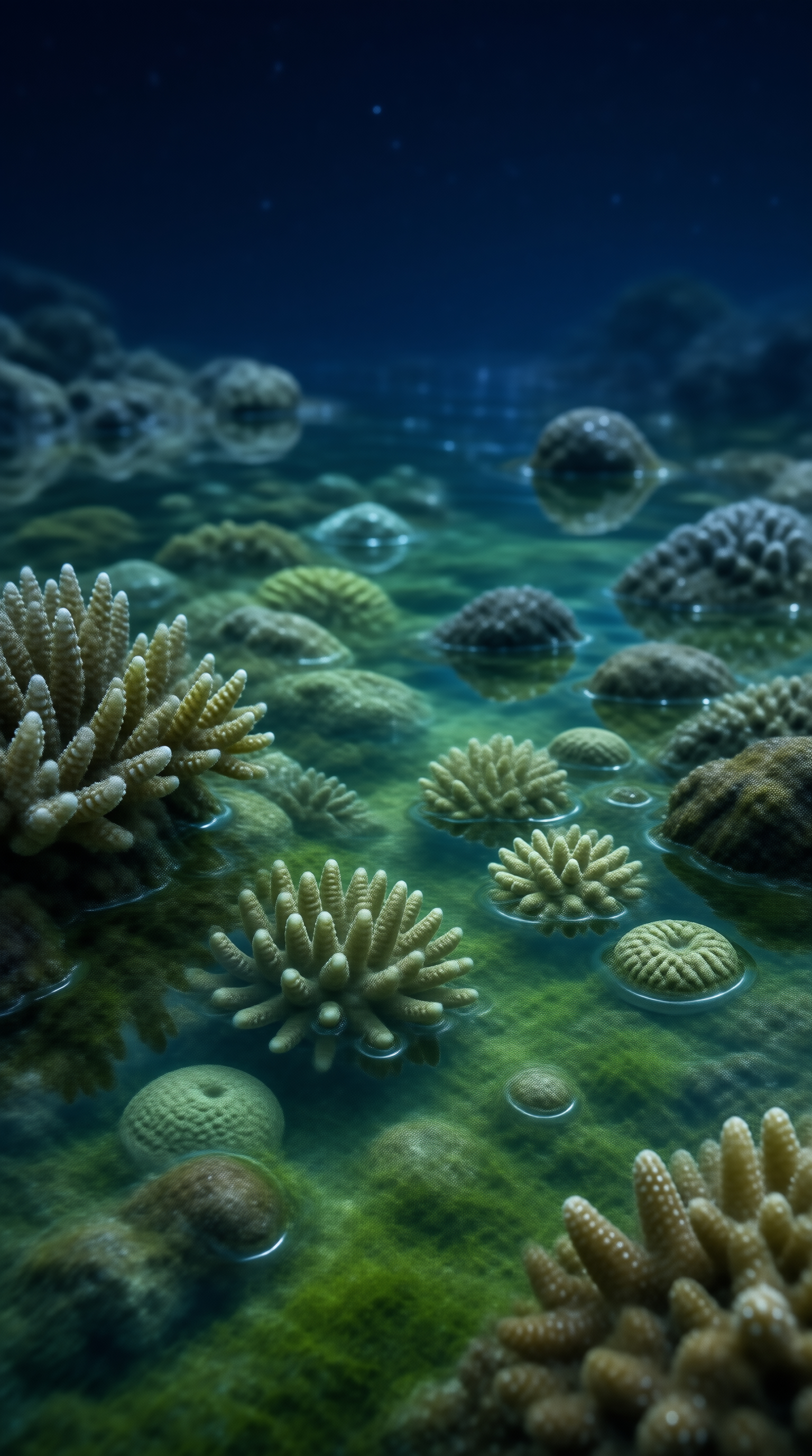 Underwater Coral Landscape