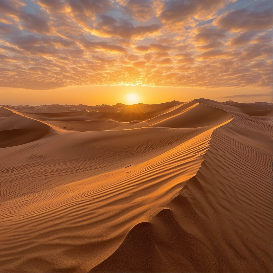 Desert Sunset Dunes
