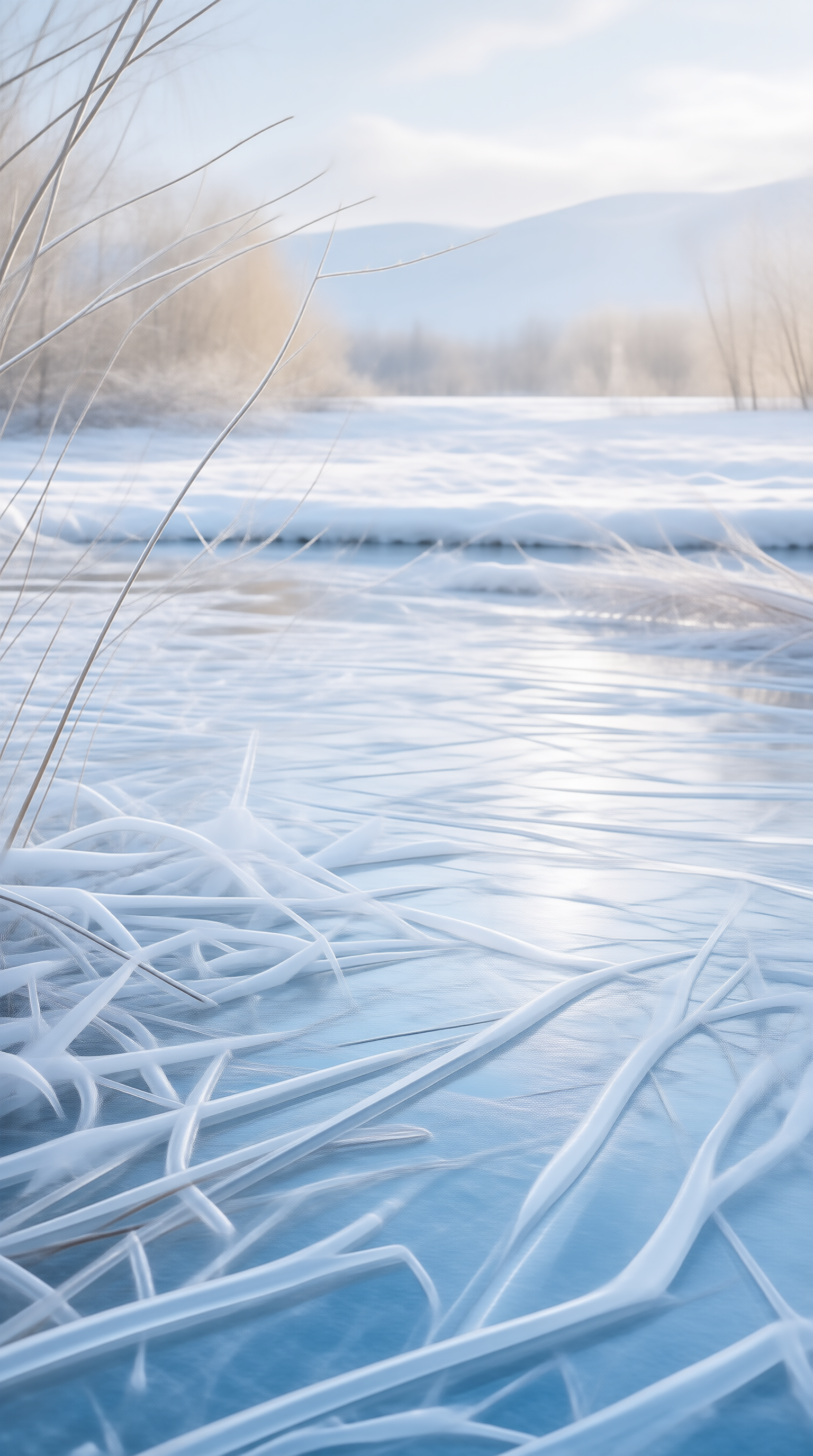 Frozen Winter Landscape