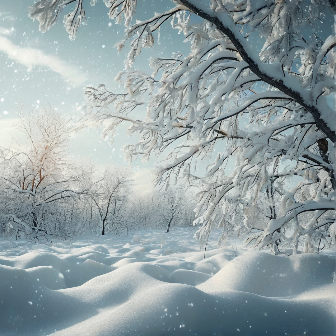Snowy Winter Landscape