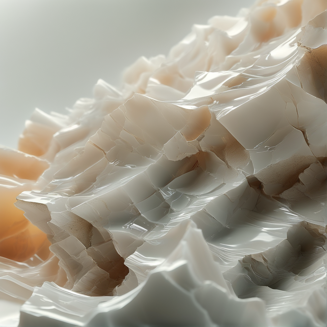 Crumpled White Paper Texture