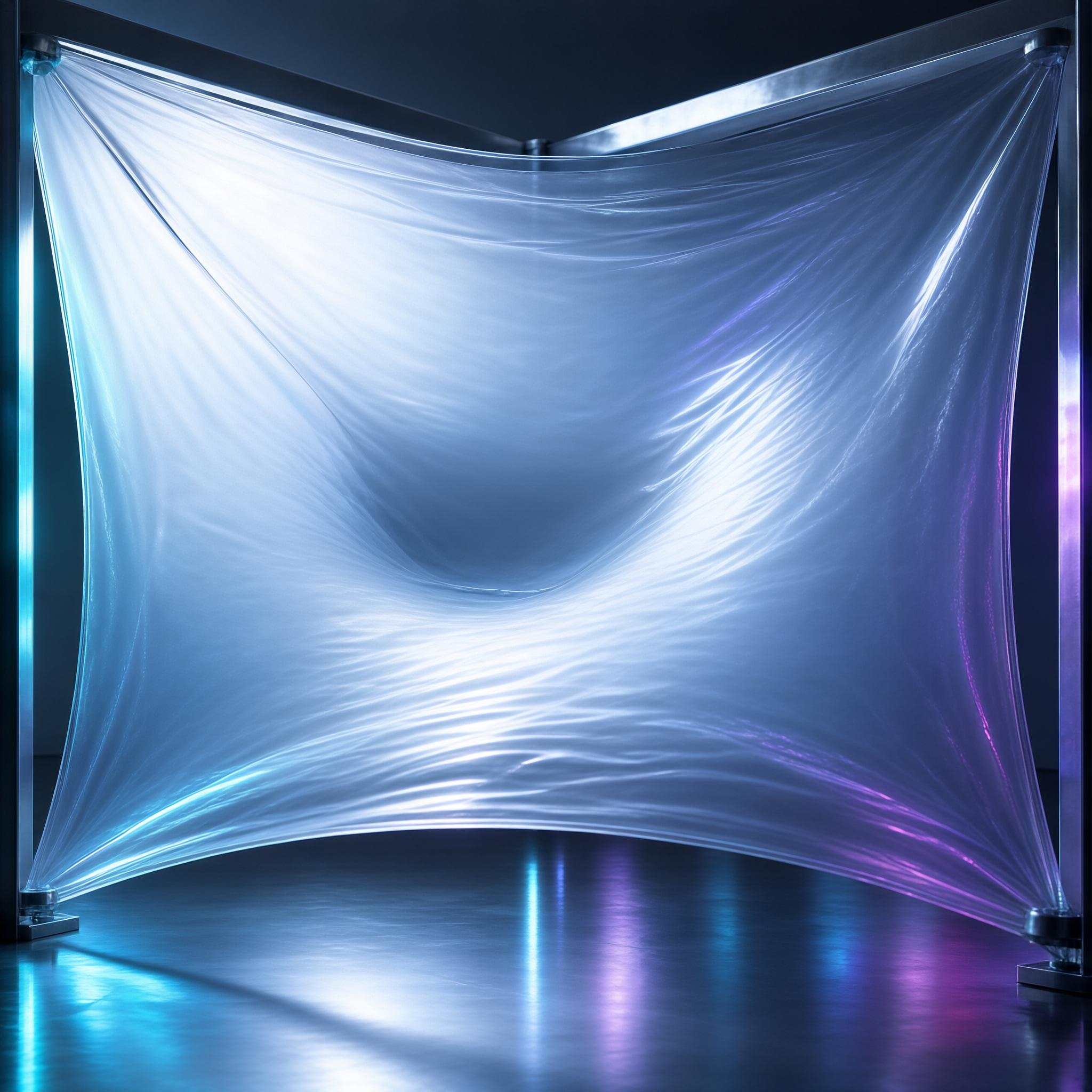 Luminous Curved Membrane