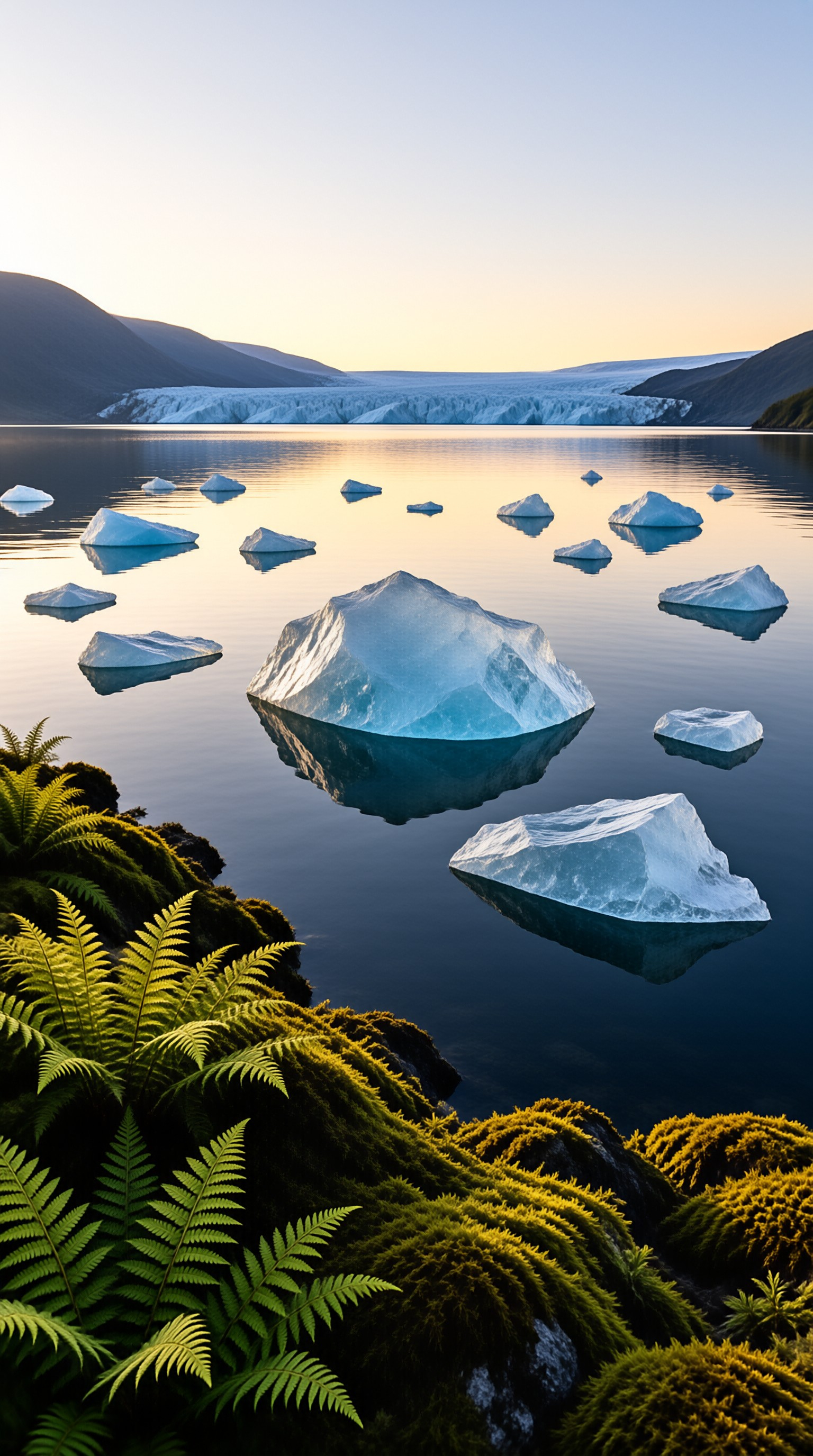 Glacier Lagoon Landscape