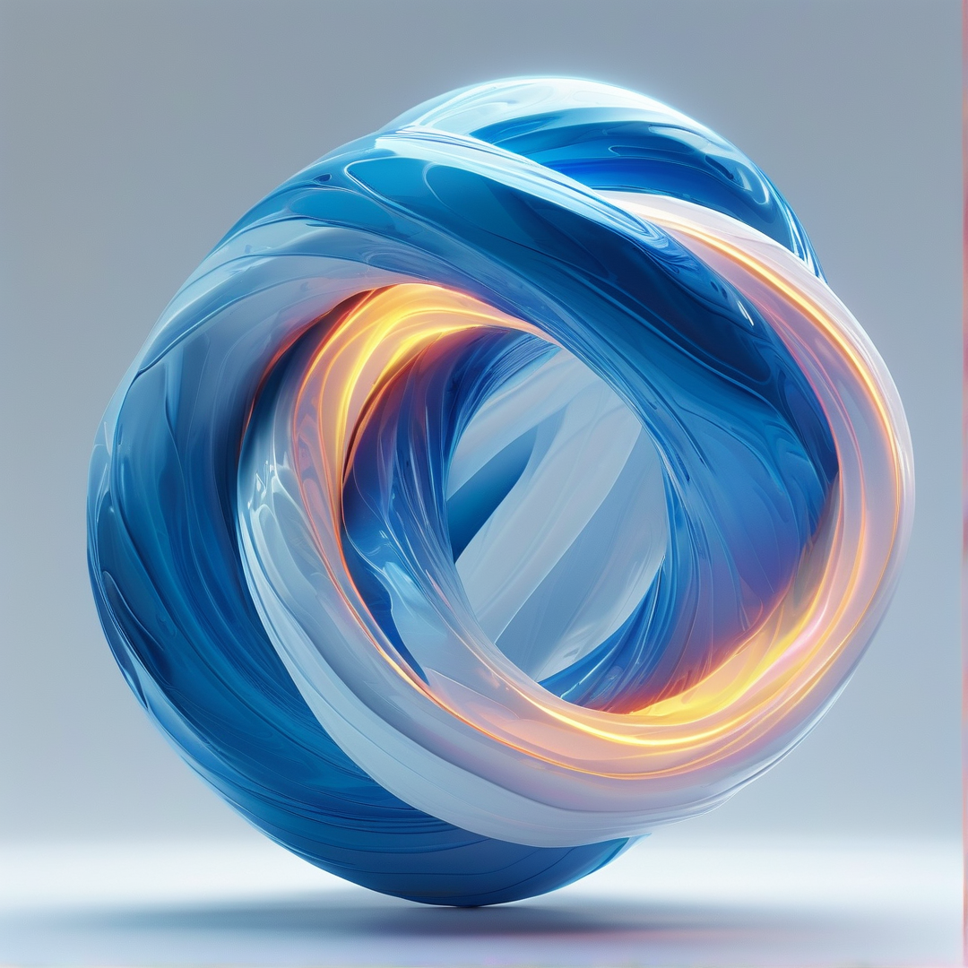 Abstract Liquid Swirl