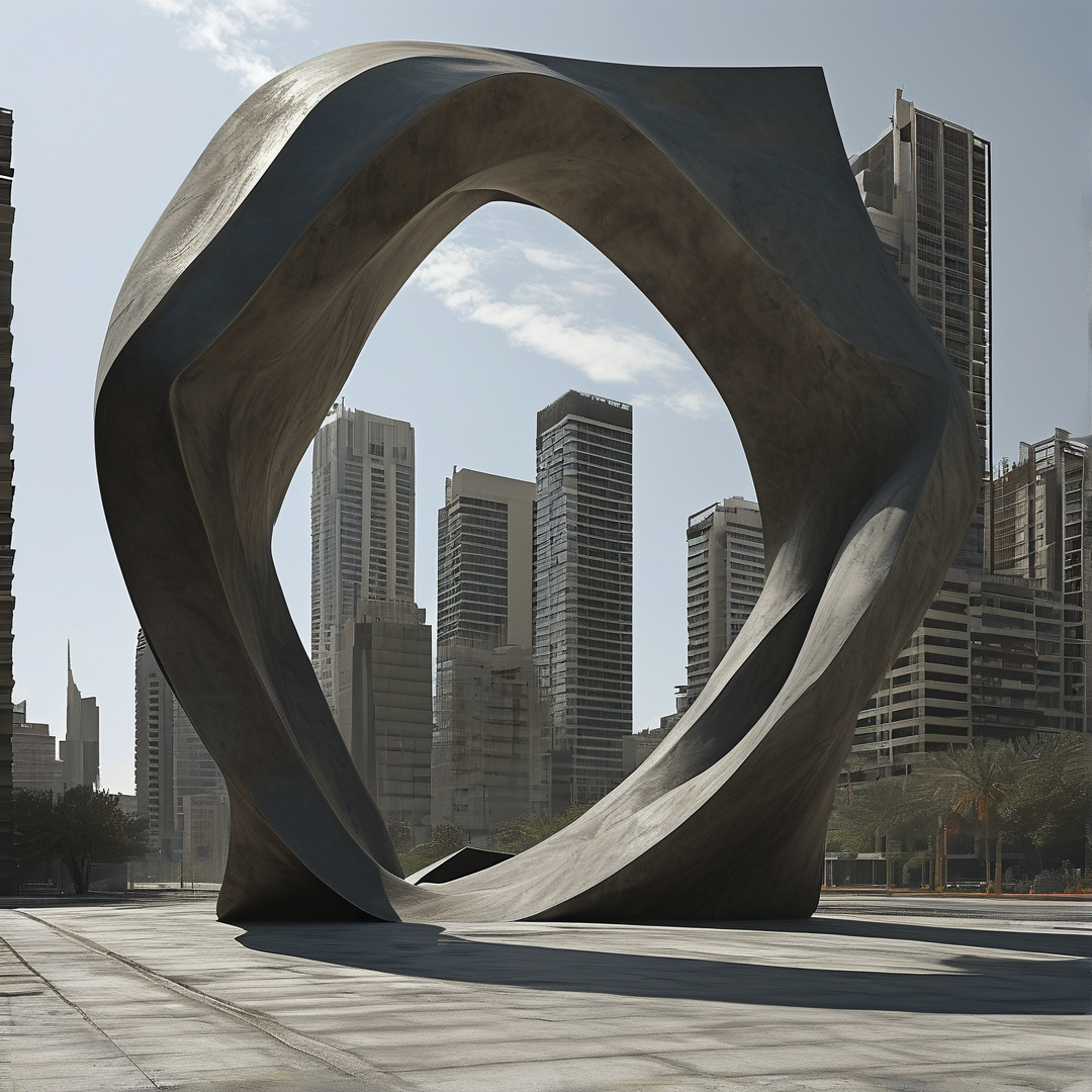 Abstract Urban Monument