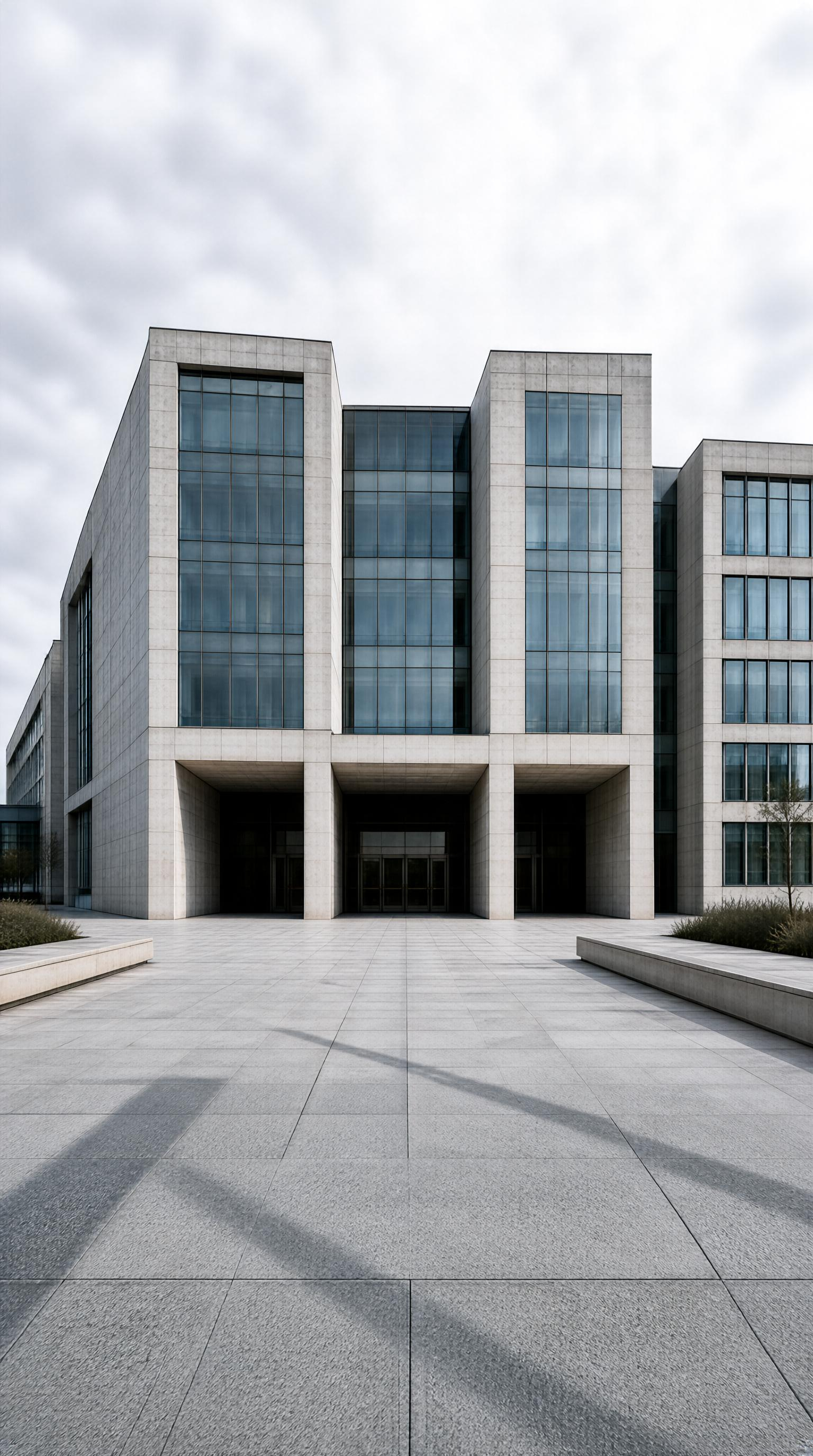Modern Institutional Building