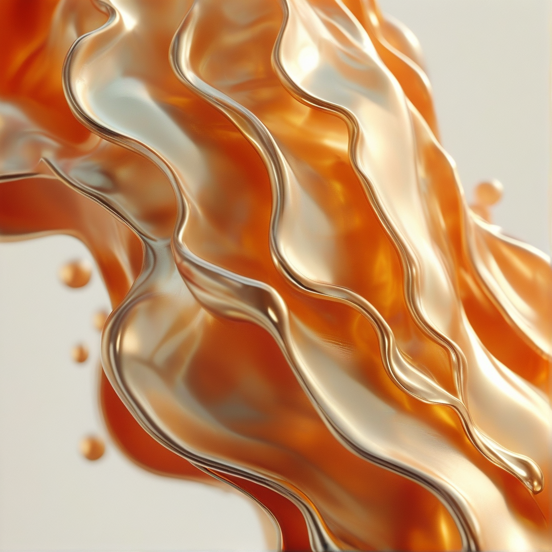 Liquid Gold Wave — Flow Study