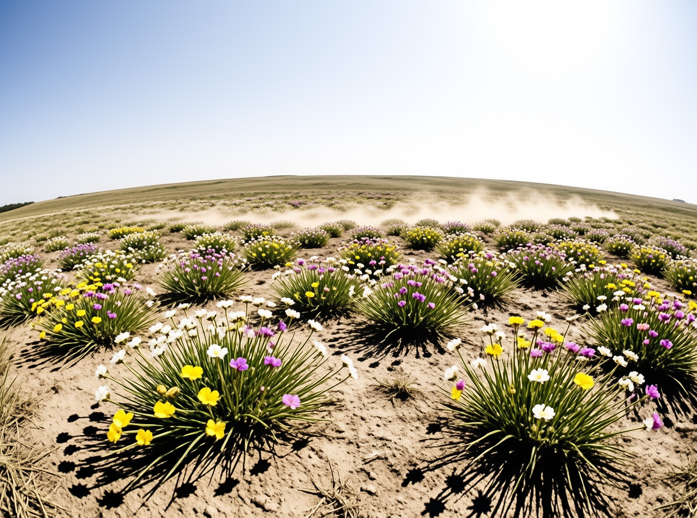 Wildflower Field Landscape