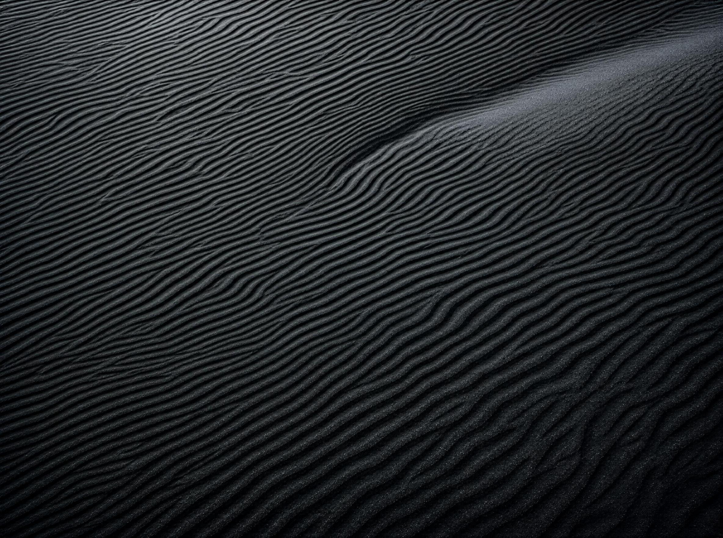Black Sand Dunes Texture